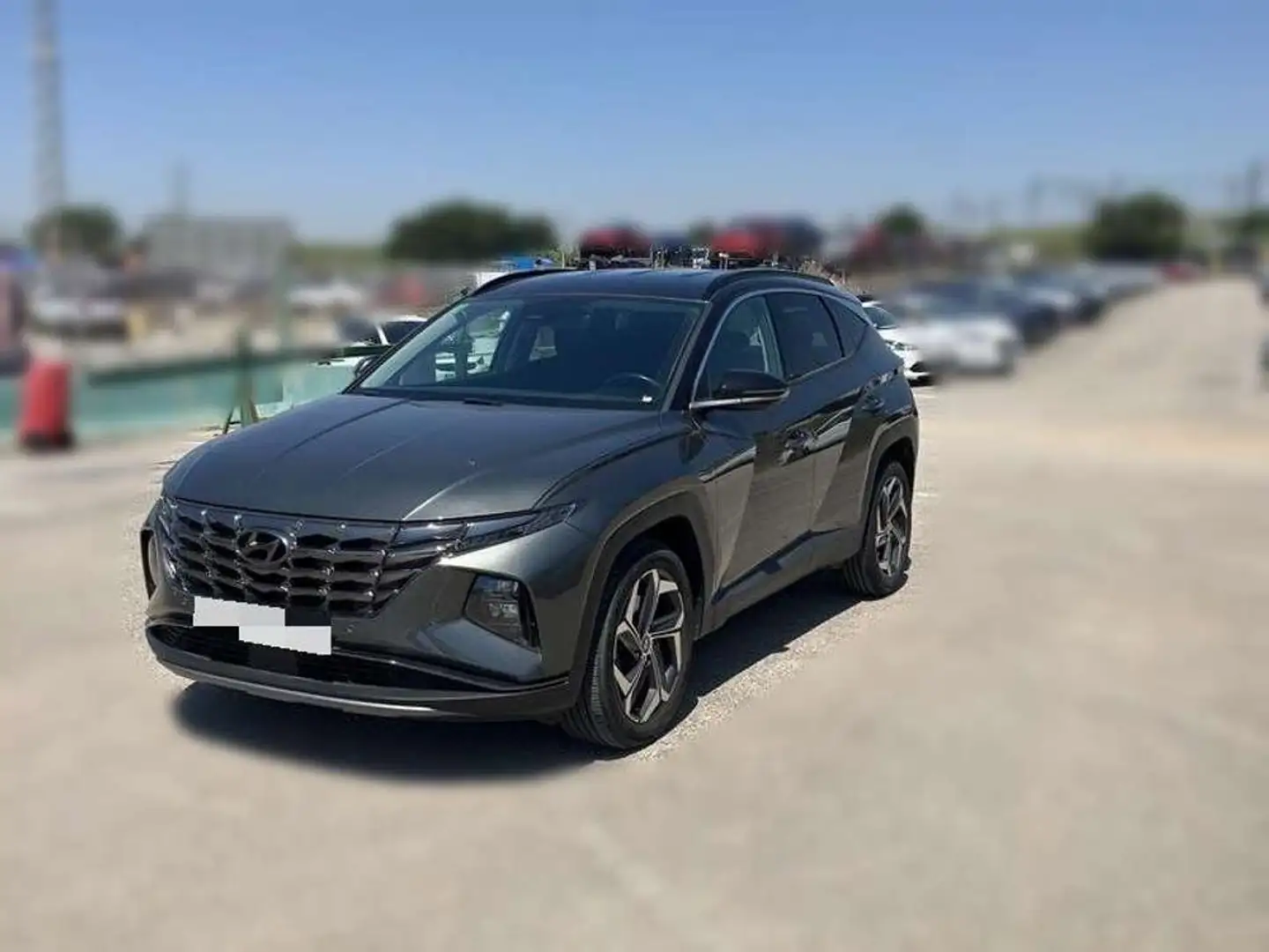 Hyundai TUCSON 1.6 TGDI HEV Nline Sky AT Gris - 1