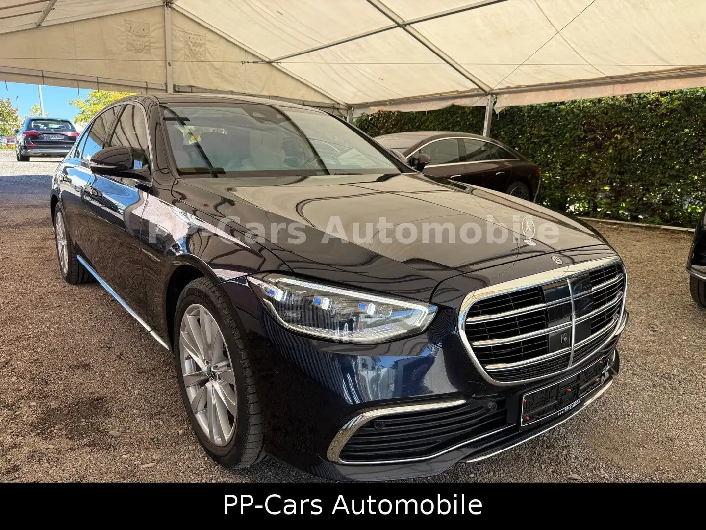 Mercedes-Benz S 580 e 4M*BEIGE/GRAU*PANO*TV*360°*HUD*CHAFFEUR* Синий - 1