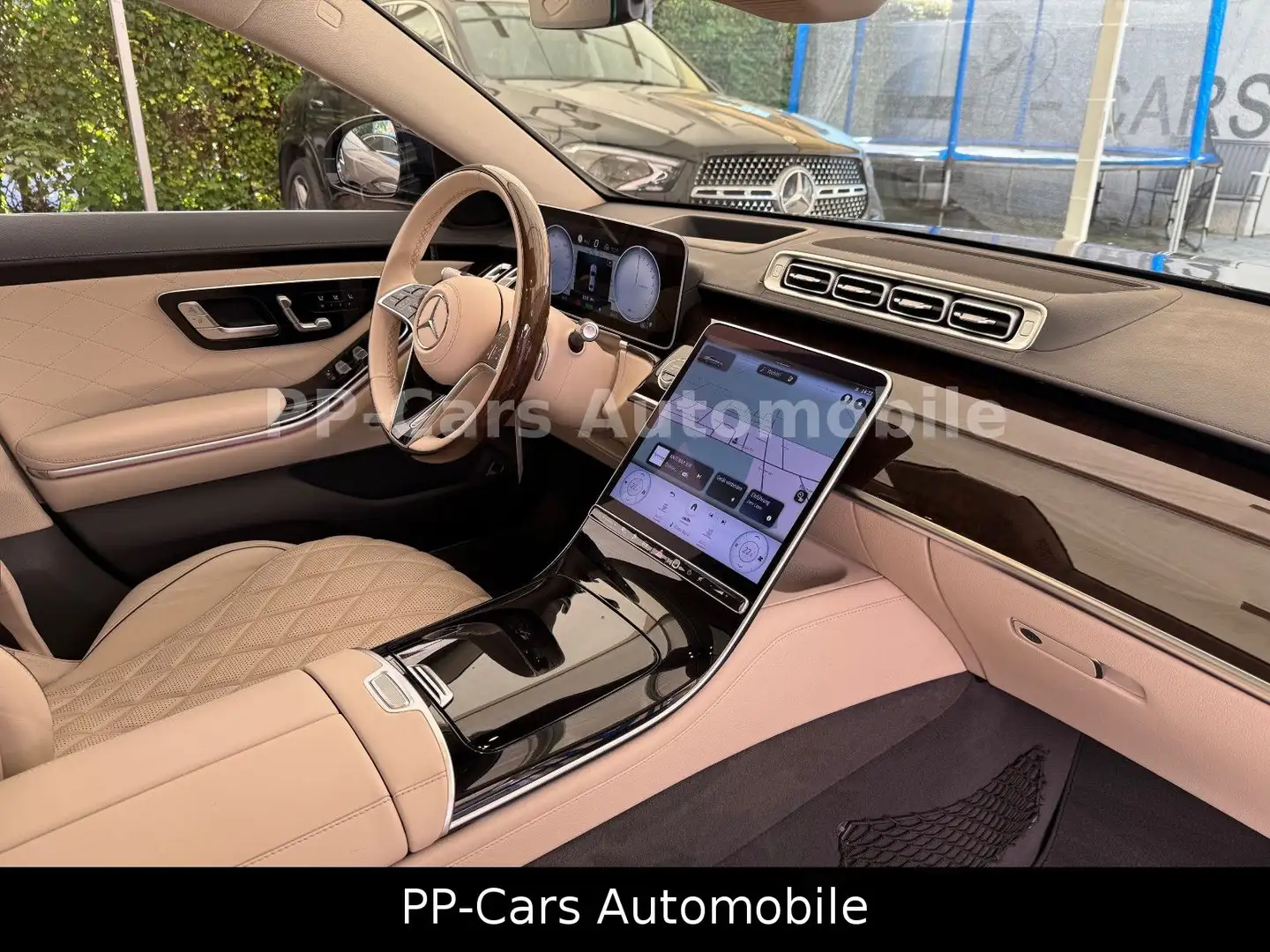 Mercedes-Benz S 580 e 4M*BEIGE/GRAU*PANO*TV*360°*HUD*CHAFFEUR* Синий - 2