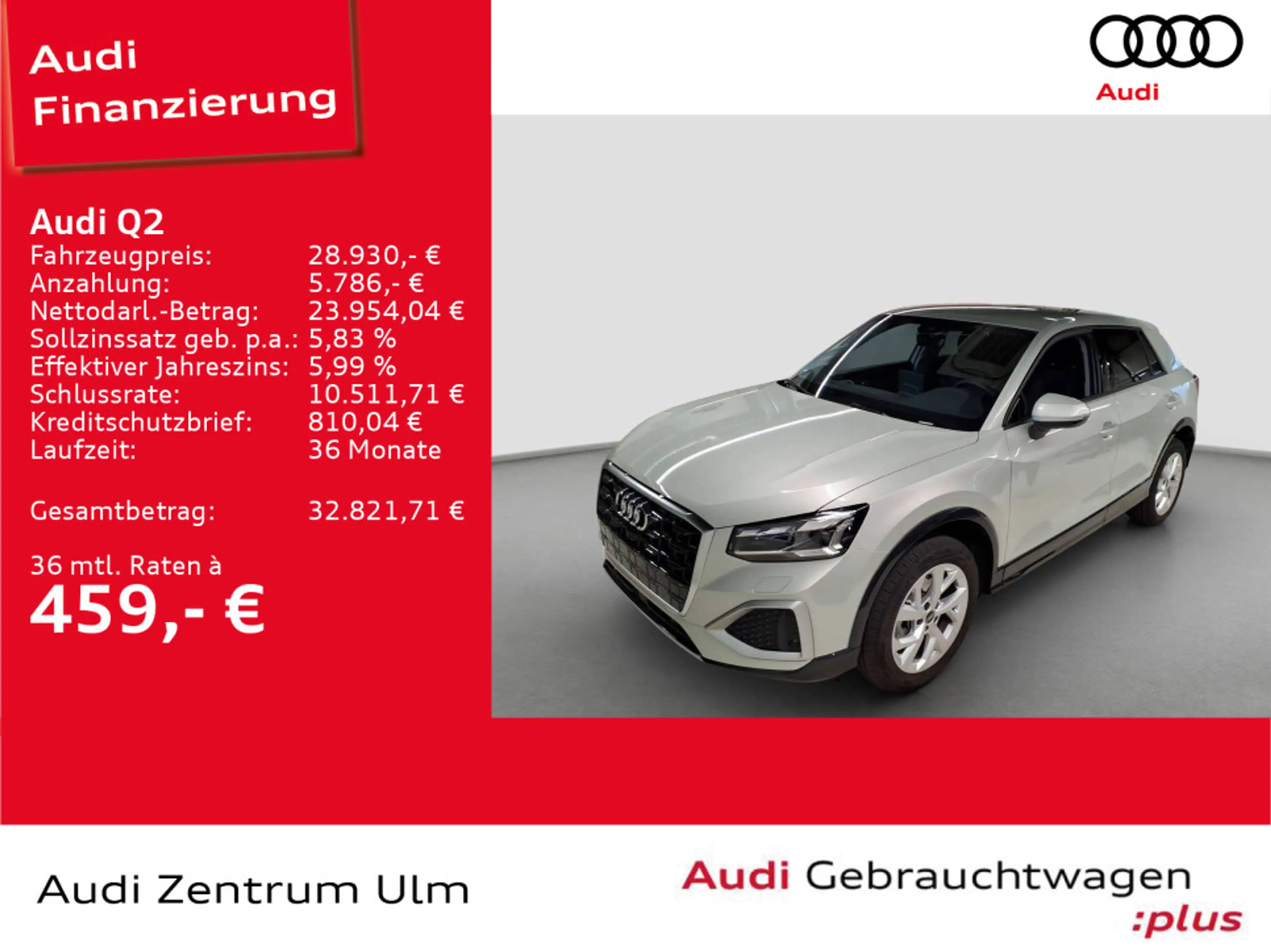 Audi Q2 advanced 35 TFSI KAM MATRIX NAVI+ SHZ 5J.GAR — photo 3