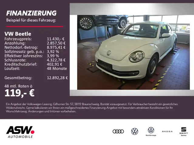 Volkswagen Beetle Cup 1.2TSI Einparkhilfe Sitzheizung Klima