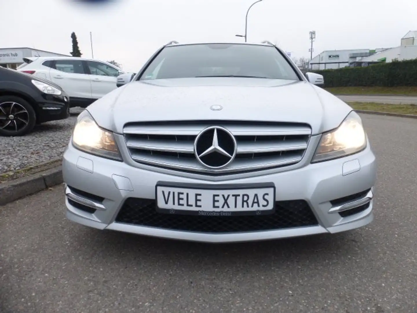 Mercedes-Benz C 180 C 180 T CGI BlueEf. / Autom. / AMG-Line / AHK Grau - 2