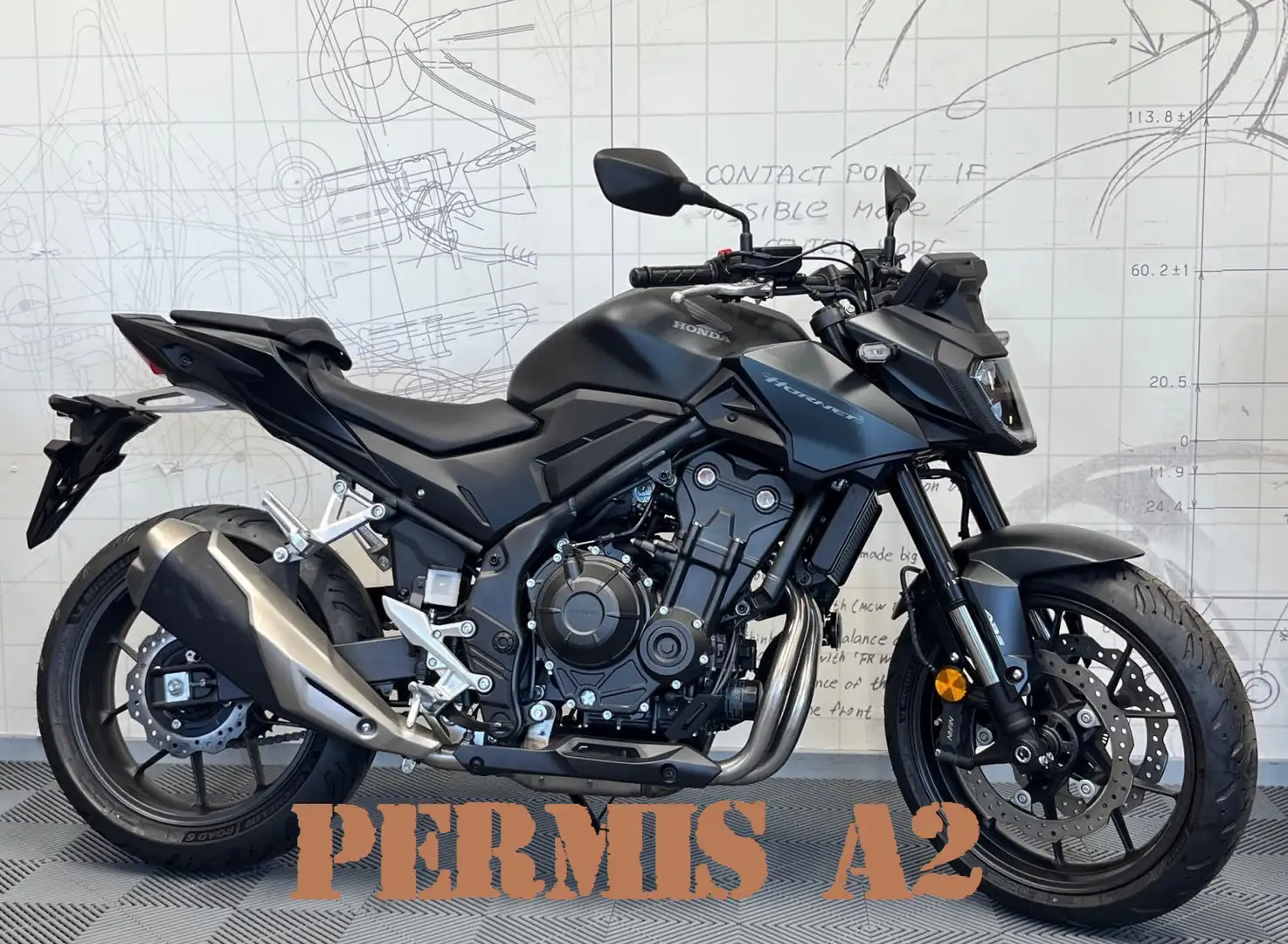 Honda Hornet Noir - 1