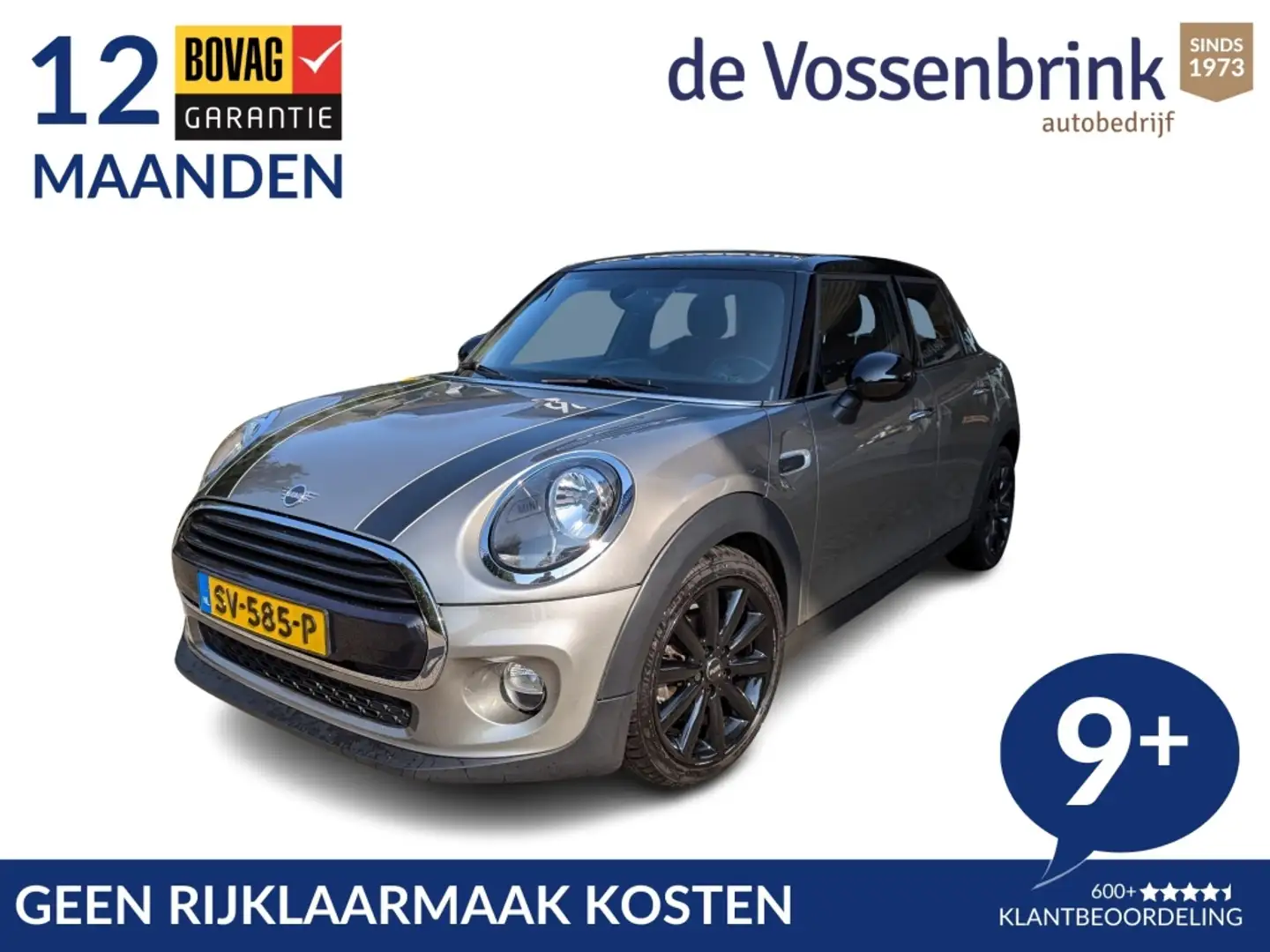 MINI Cooper 1.5 Cooper Salt Automaat NL-Auto *Geen Afl. kosten Grijs - 1