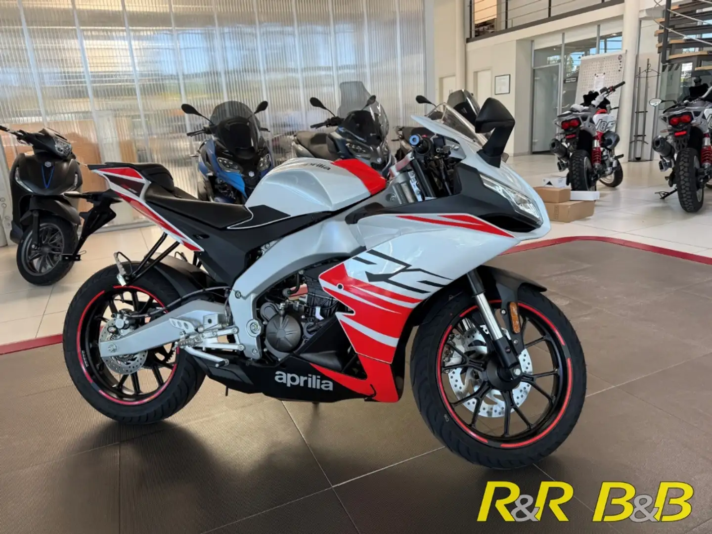 Aprilia RS 125 E5+ ABS+ATC+LCD+LED+GARANTIE Bianco - 2
