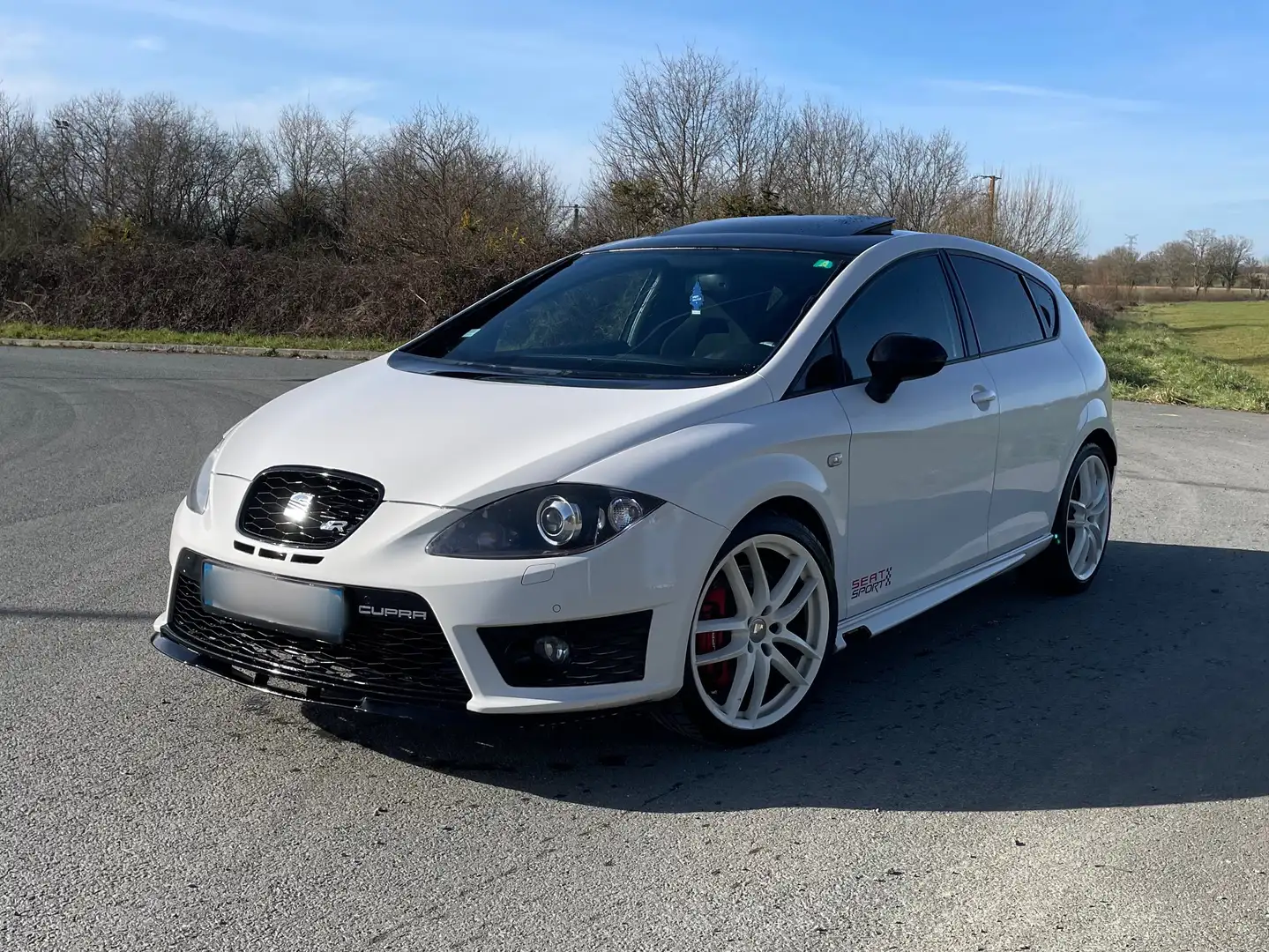 SEAT Leon Leon 2.0 TSI 265 Cupra-R Bílá - 1