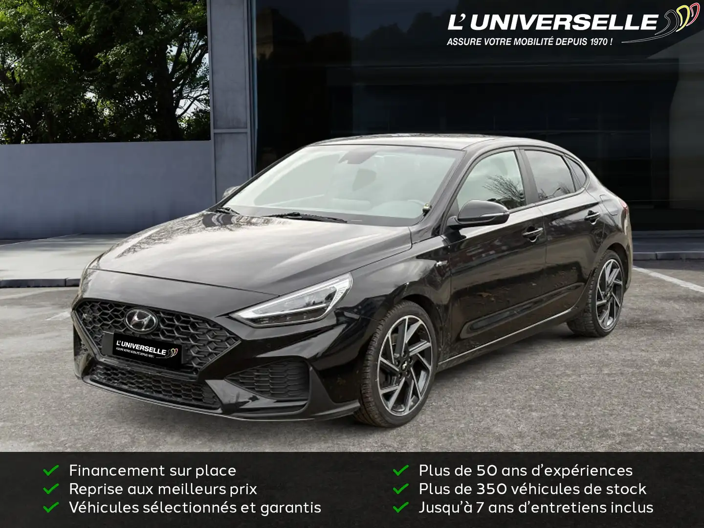 Hyundai i30 SKY N LINE FASTBACK 160 CV Czarny - 1