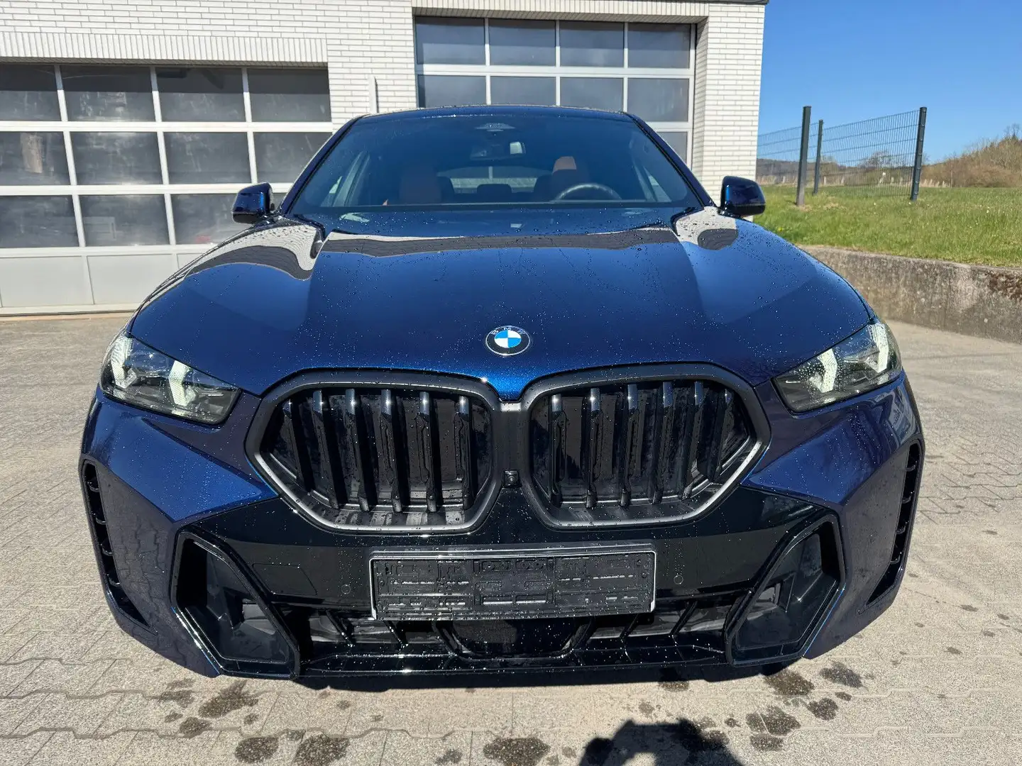 BMW X6 30d M Sport Pro 2024 +LUFT+SKY+ AHK++CARBON++ Blau - 2