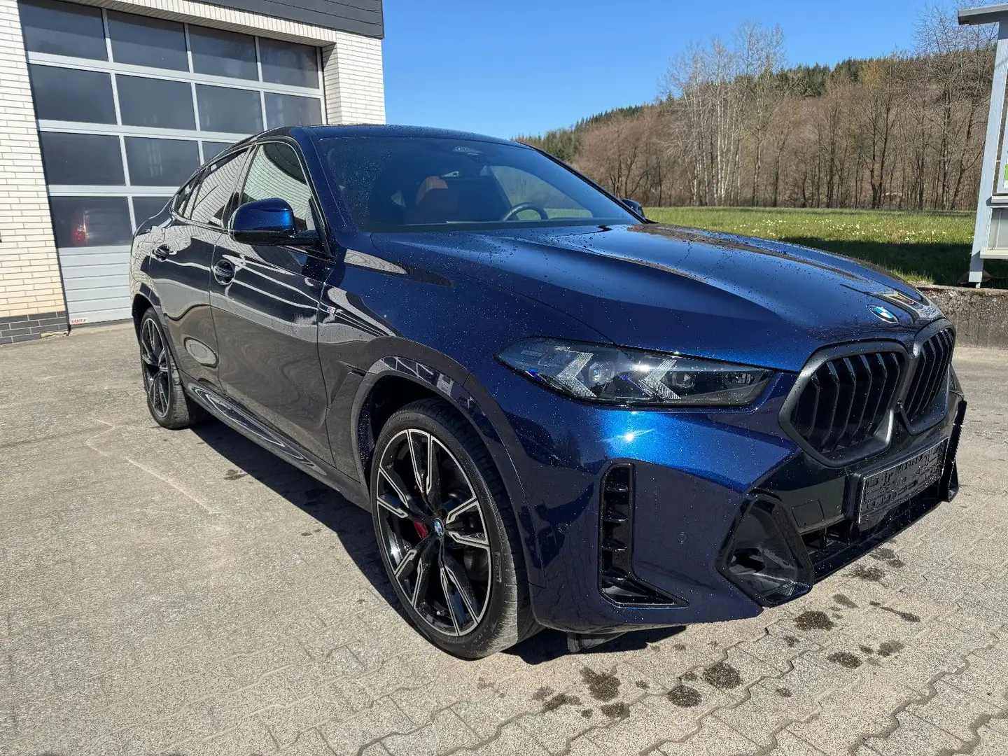 BMW X6 30d M Sport Pro 2024 +LUFT+SKY+ AHK++CARBON++ Blau - 1