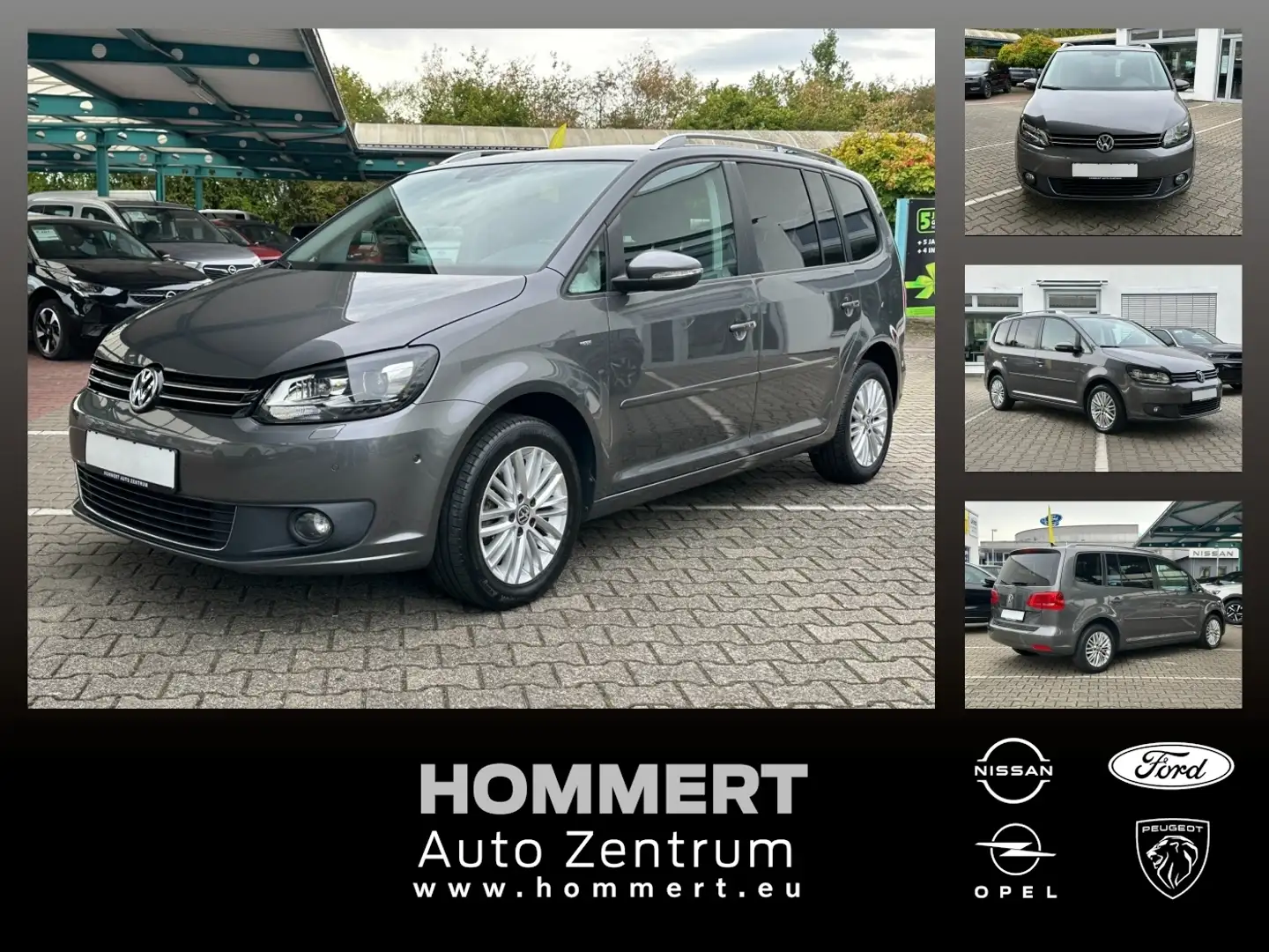 Volkswagen Touran 1.4 TSI Cup *AHK*Bi-Xenon*Navi*Sitzh.*Park Gris - 1