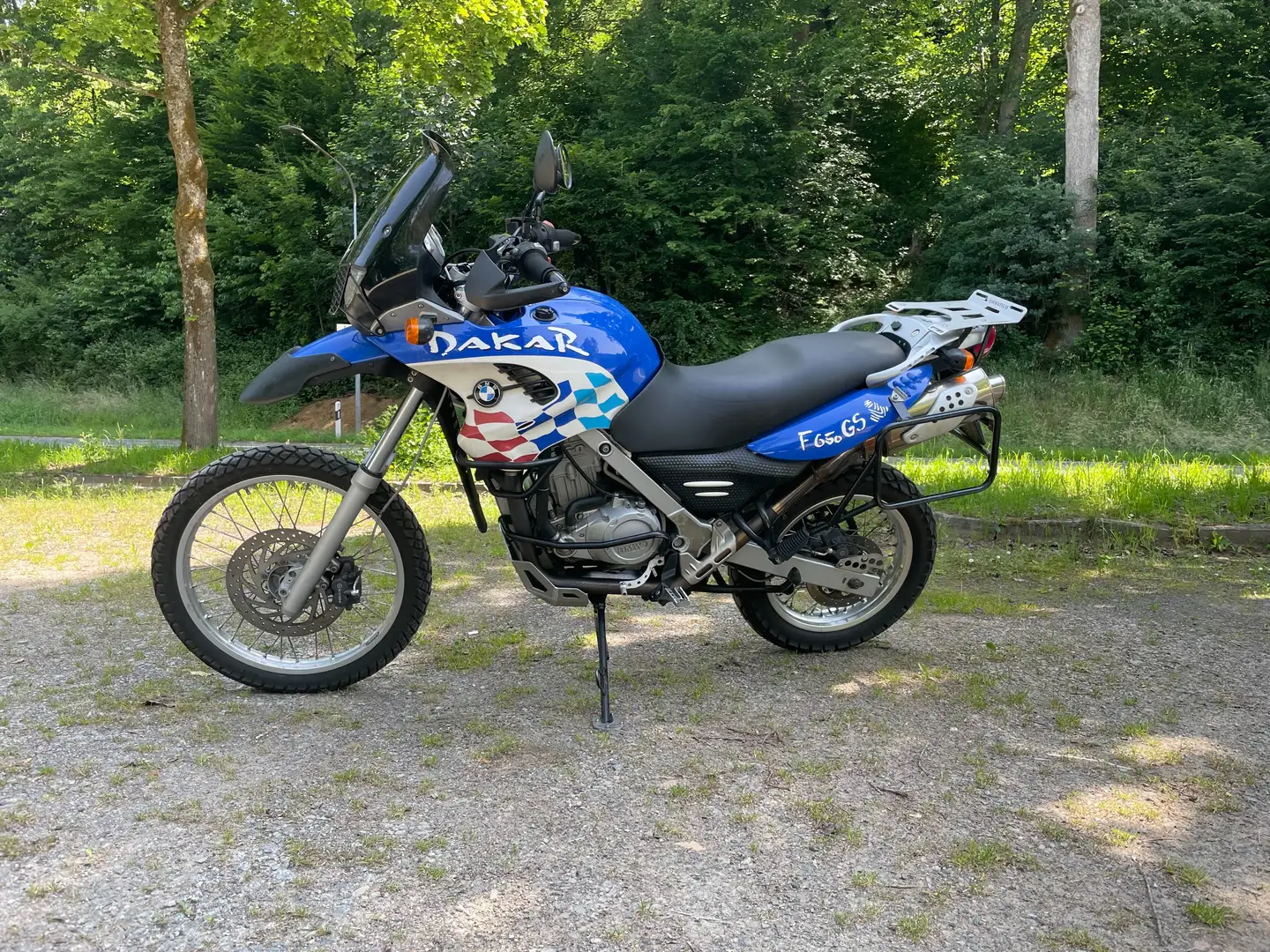BMW F 650 GS Dakar R 13 Bleu - 1
