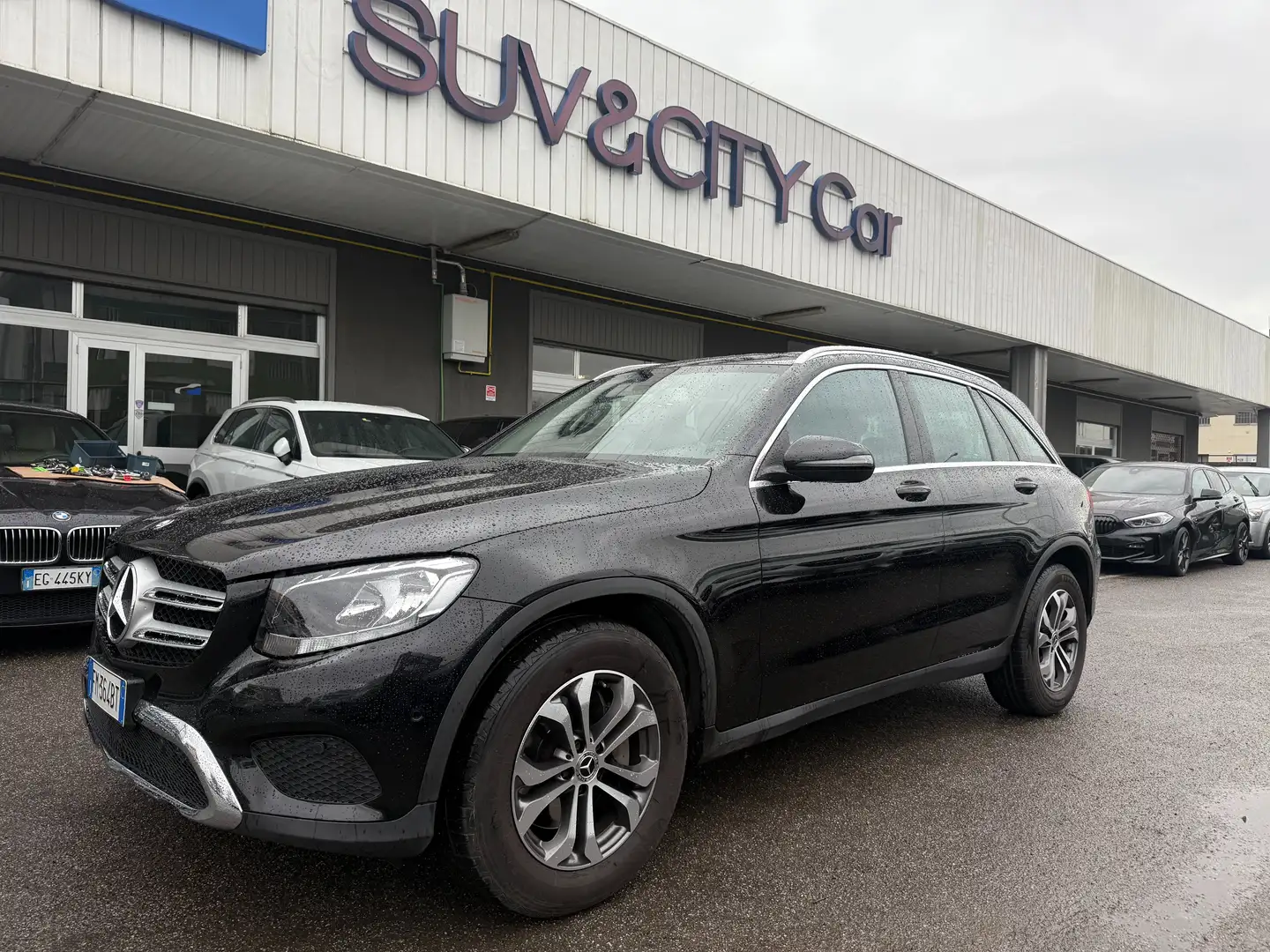 Mercedes-Benz GLC 220 4matic auto / KM CERTIFICATI Nero - 1