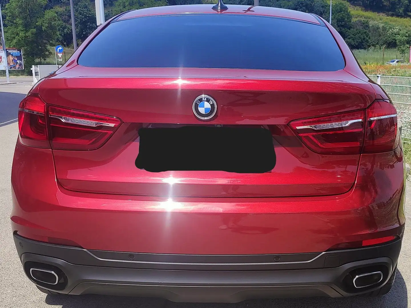 BMW X6 X6 xDrive30d Sport Activity Coupé Rot - 2