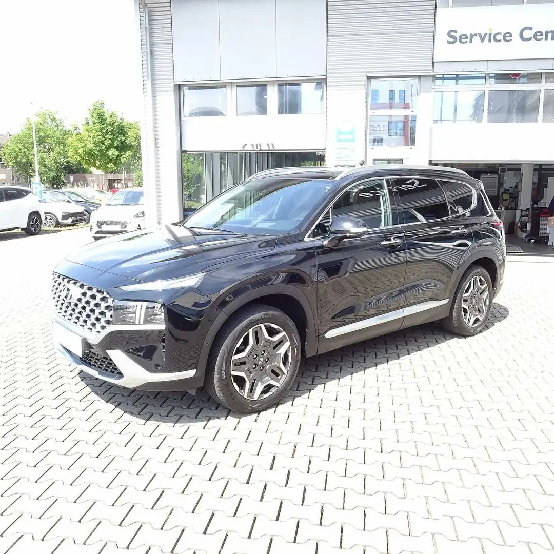 Hyundai SANTA FE Plug-In Hybrid 1.6 Plugin-4WD Prime HUD Navi Kamer Noir - 1