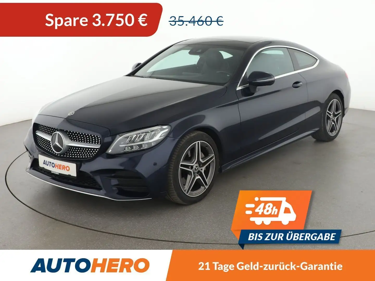 Mercedes-Benz C 220 C 220 d AMG Line Aut.*NAVI*LED*CAM*ACC*SHZ*ALU* Bleu - 1