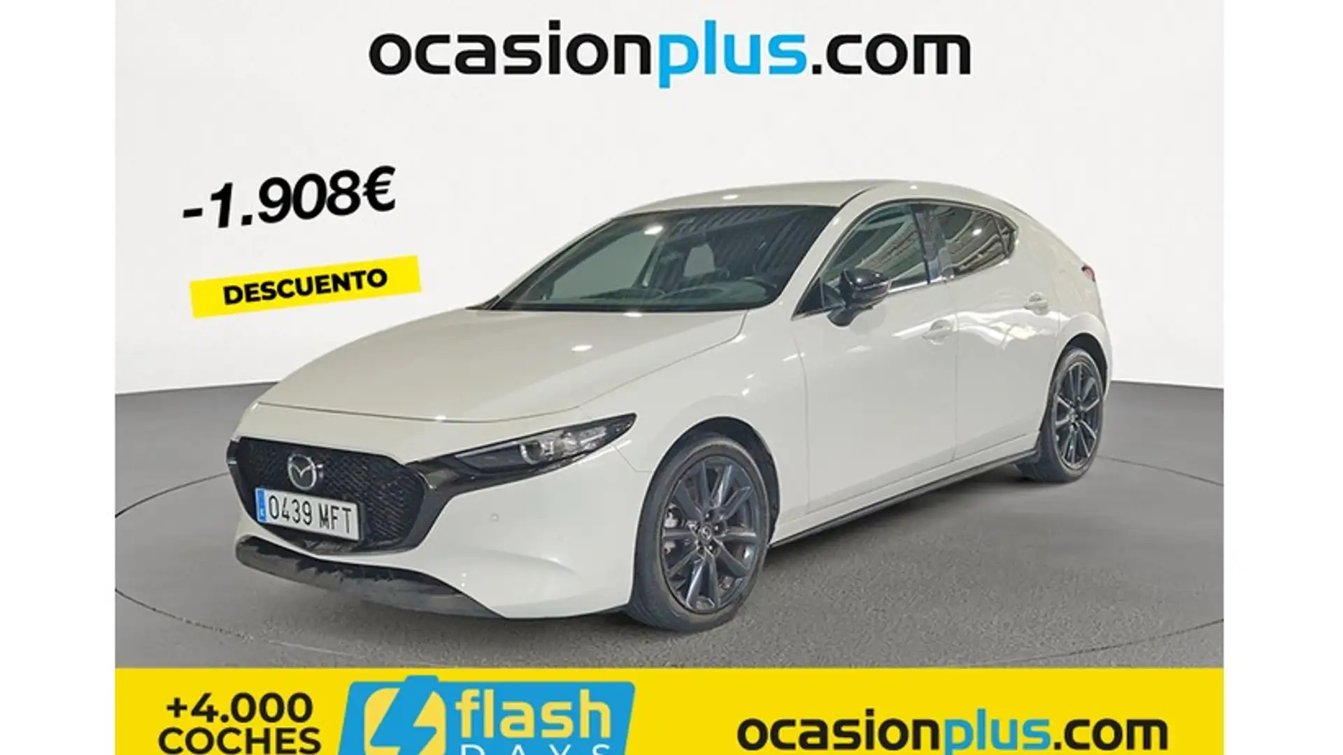 Mazda 3 2.0 e-Skyactiv-G Homura 90kW Blanco - 1