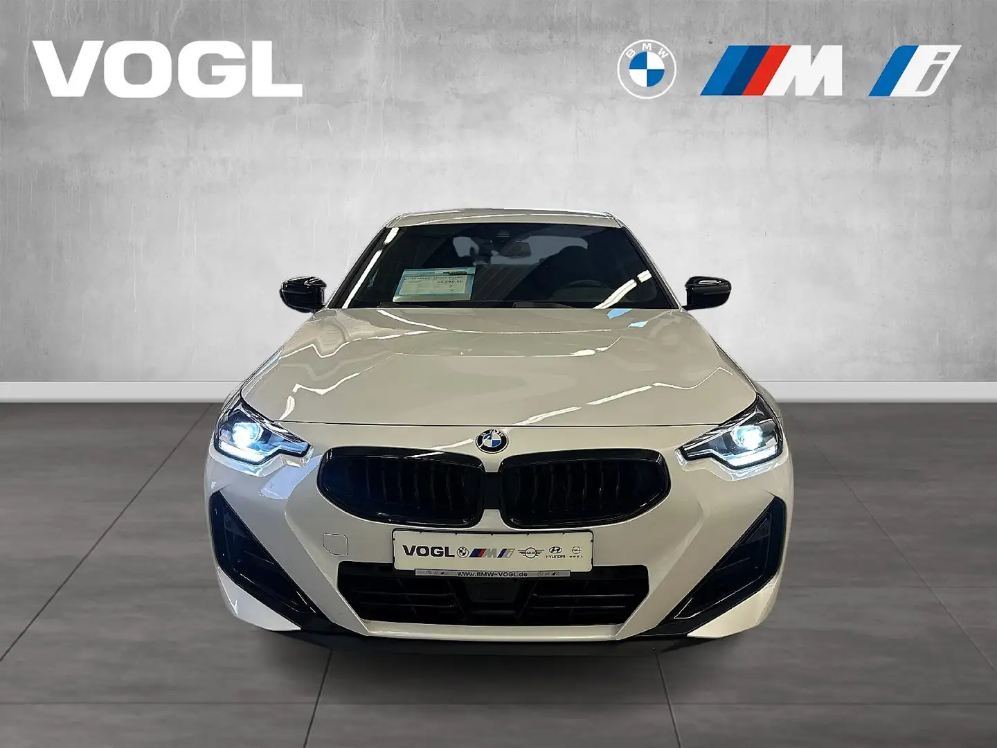 BMW 240 M240i xDrive Coupé Klimaautomatik SHZ PDC Weiß - 2