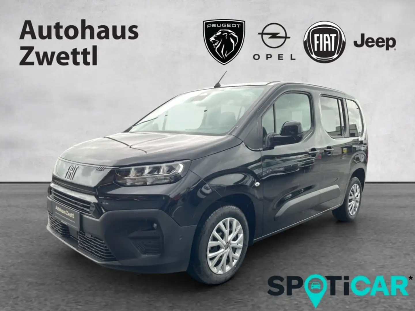 Fiat Doblo M BHDI 130 EAT8 Schwarz - 1