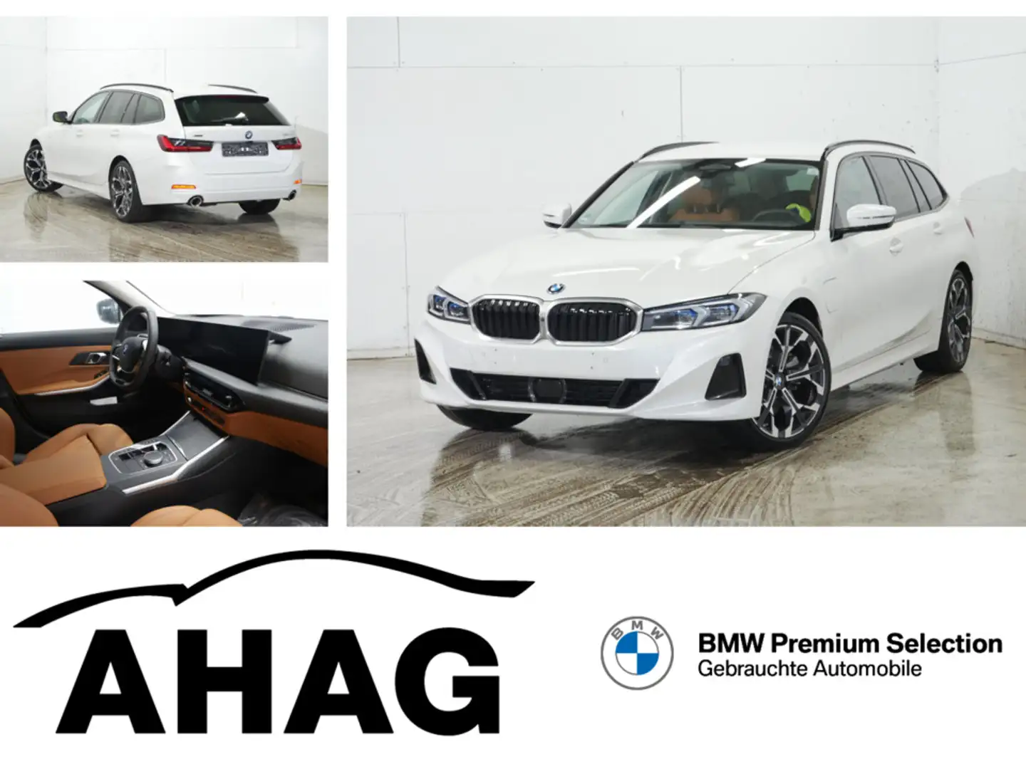 BMW 330 e xDrive Touring Automatic Innovationsp. AHK Weiß - 1