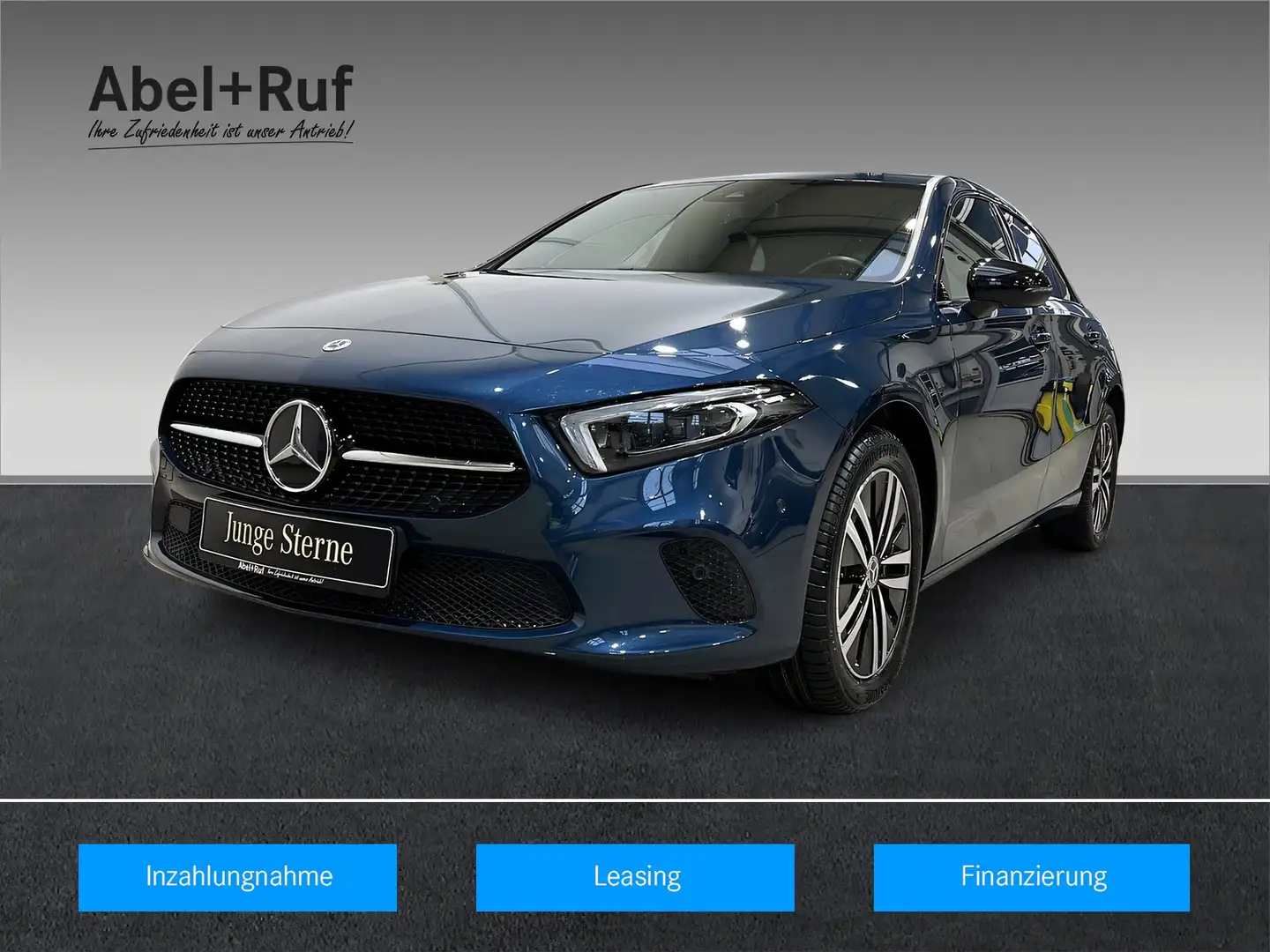 Mercedes-Benz A 250 e PROGRESSIVE+MULTI+NIGHT+Kam+CarPlay+TotW Blau - 1