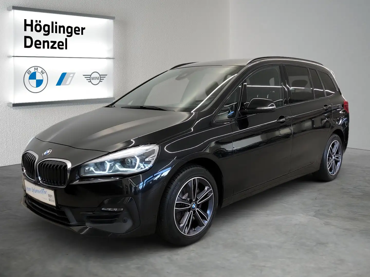 BMW 218 218d Gran Tourer Schwarz - 2