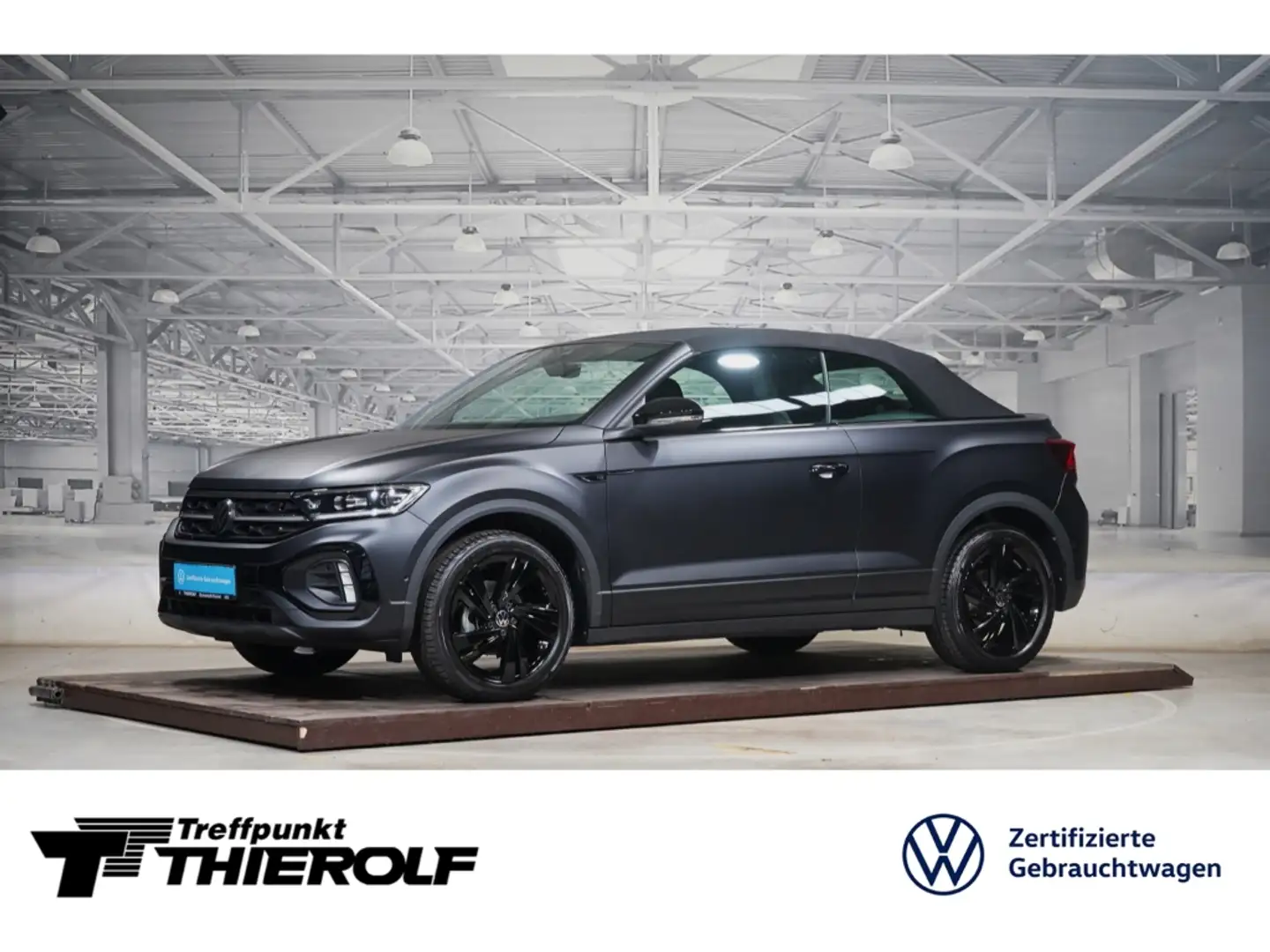 Volkswagen T-Roc Cabrio R-Line 1.5 TSI EditionBlack Kamera AH Schwarz - 1