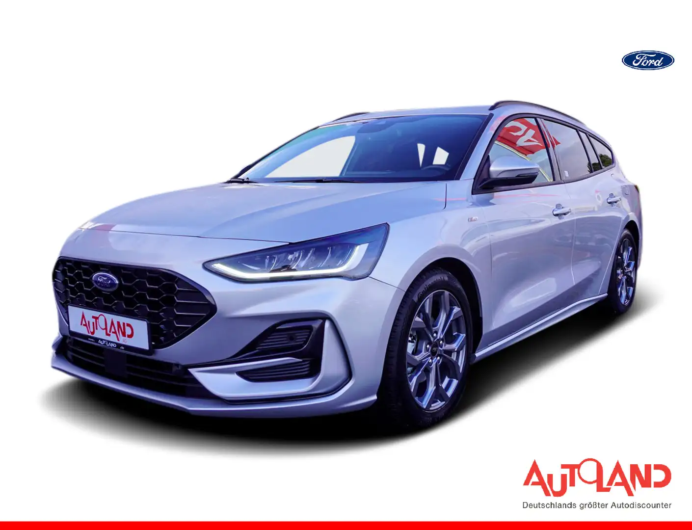 Ford Focus Turnier 1.0 M-Hybrid ST-Line LED Navi DAB Grau - 1