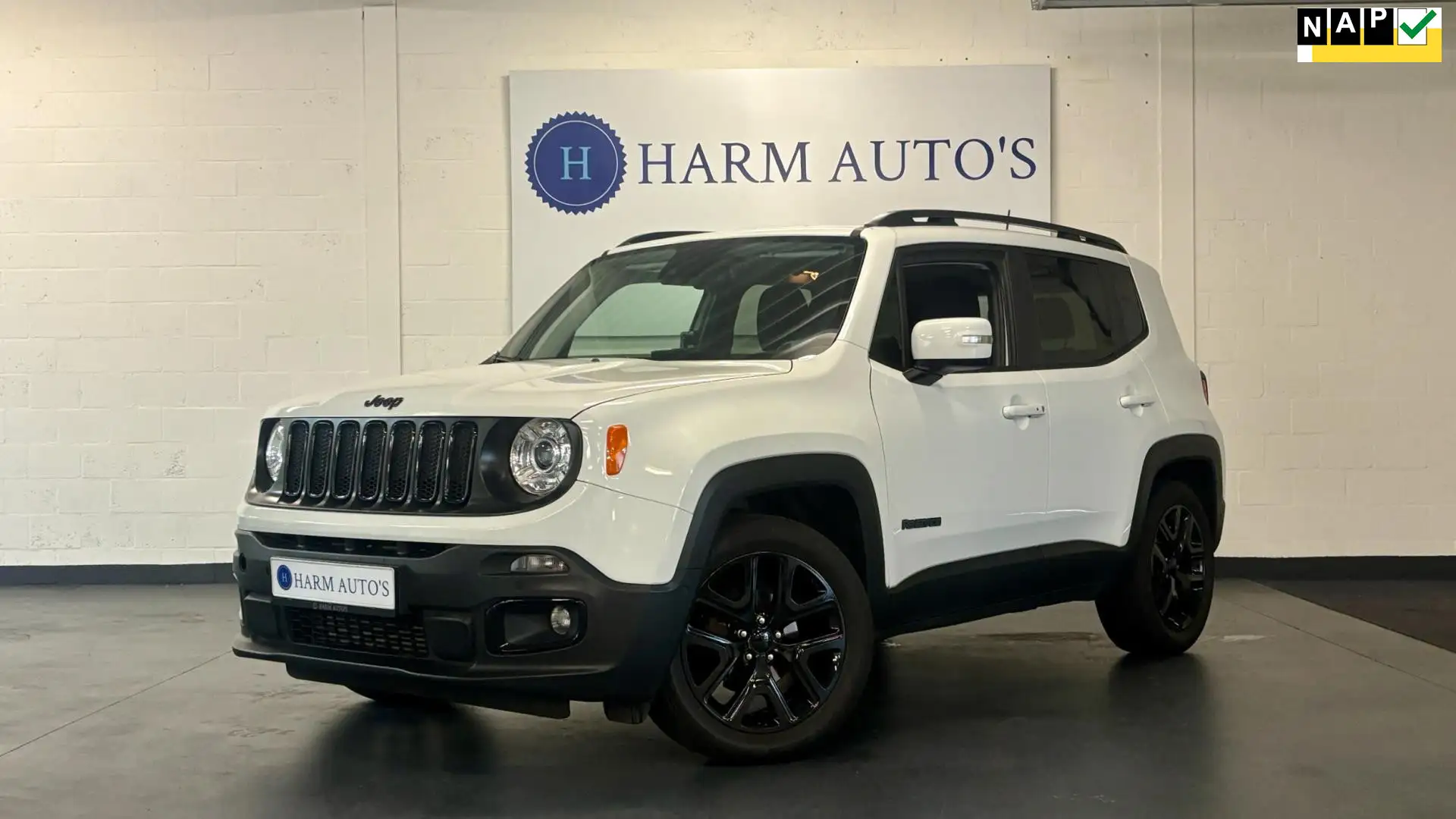 Jeep Renegade 1.4 MultiAir 140pk Pano/Navi/CAM/Xenon/Cruise/'18' Wit - 1