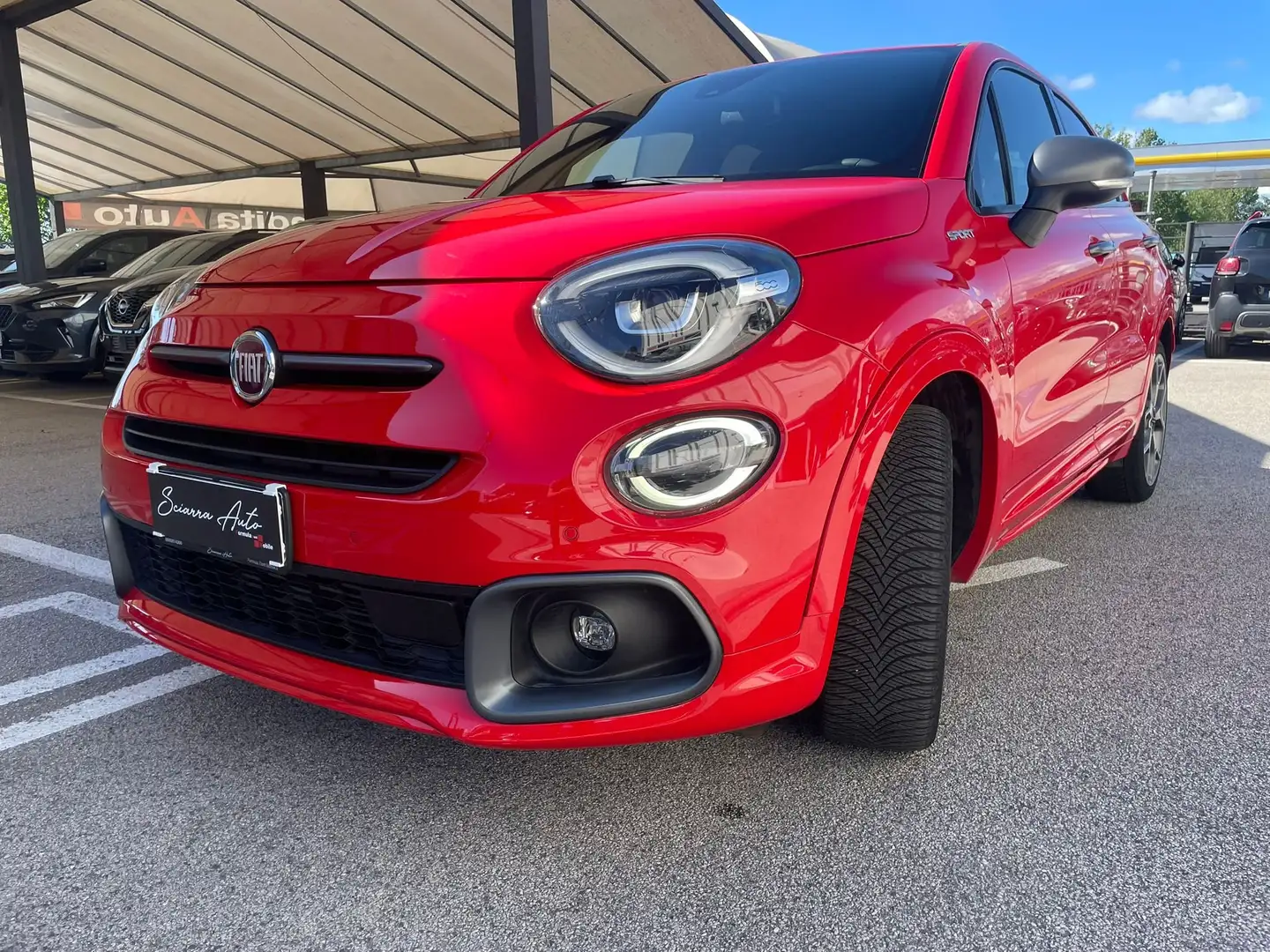 Fiat 500X 500x sport 1.6 mjt 120cv DDCT *pelle*cam* Rojo - 2