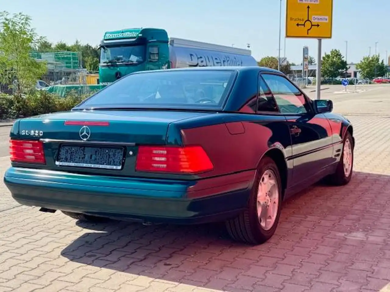 Mercedes-Benz SL 320, 2. Hand, org. 29.500 km, wie neu, Note 1-, foto 7