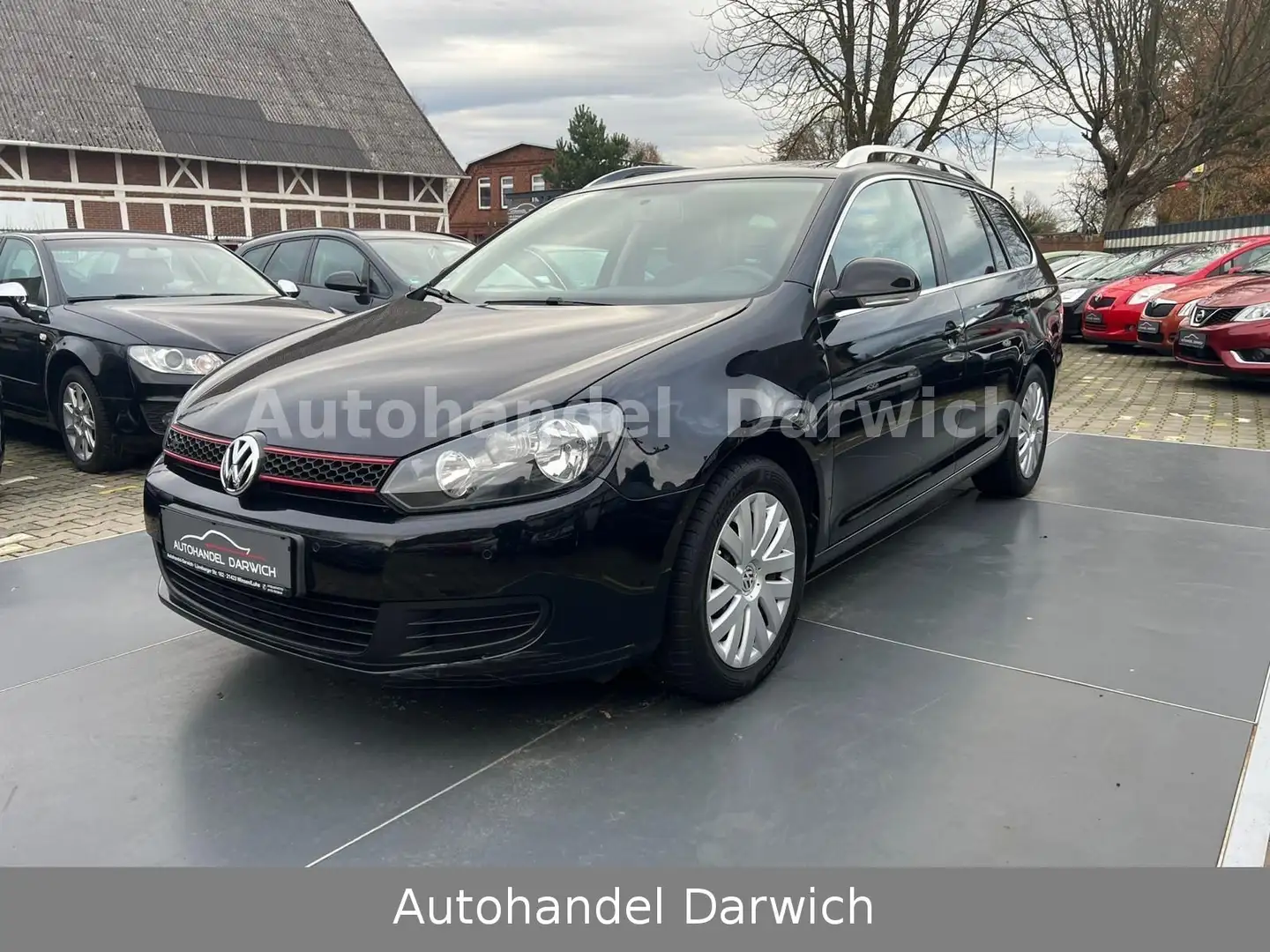 Volkswagen Golf VI Variant Comfortline S.Heft Top Schwarz - 1
