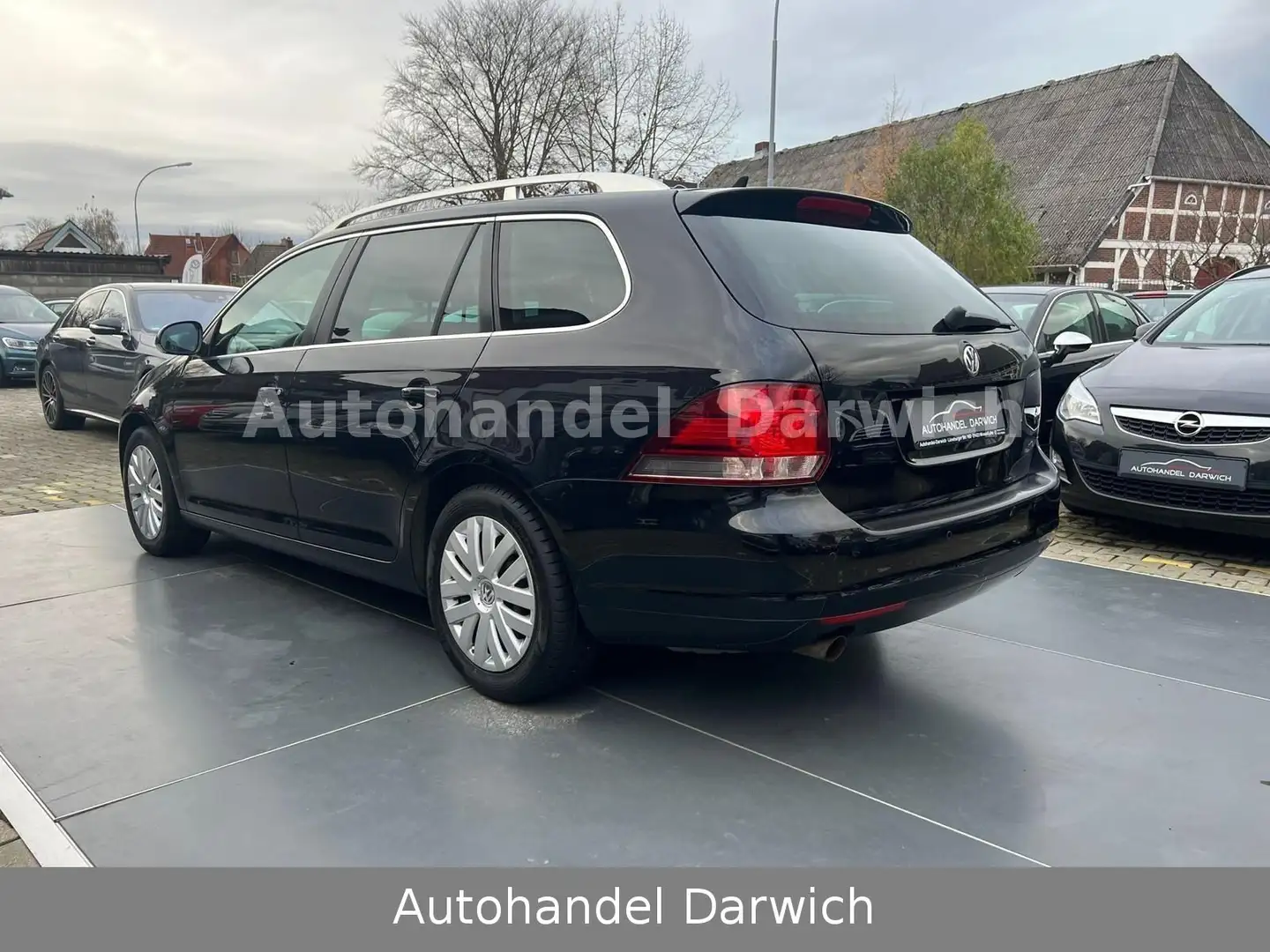 Volkswagen Golf VI Variant Comfortline S.Heft Top Schwarz - 2