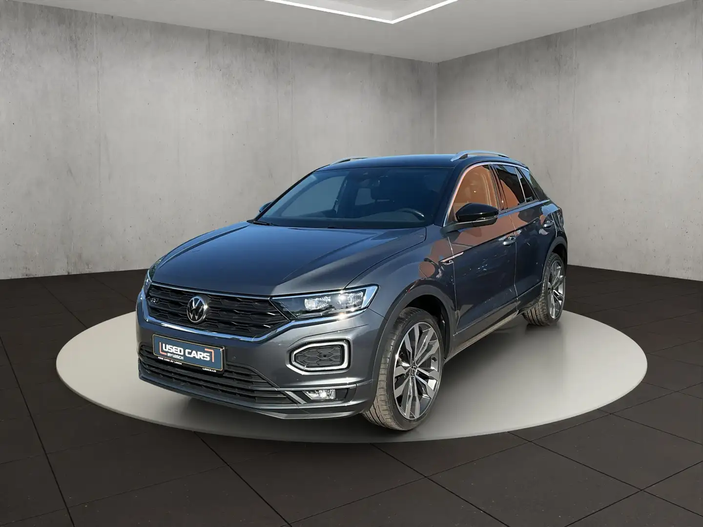 Volkswagen T-Roc Sport+R-Line+RearView+4M Gris - 1