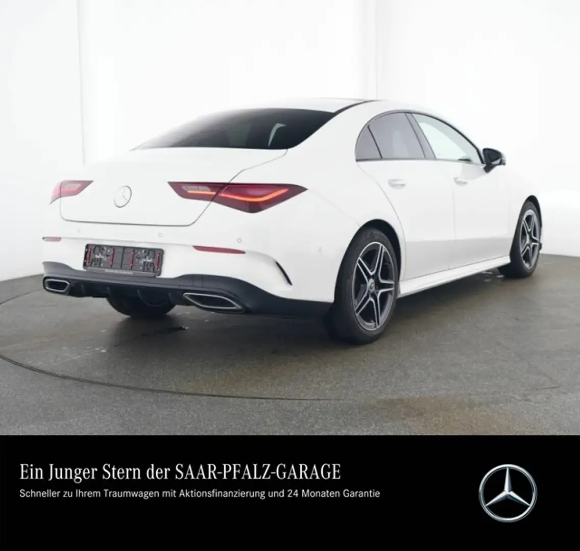 Mercedes-Benz CLA 200 CLA 200 Coupé AMG*NIGHT*BURM*MBEAM*PANO*HUD*360° Blanco - 2