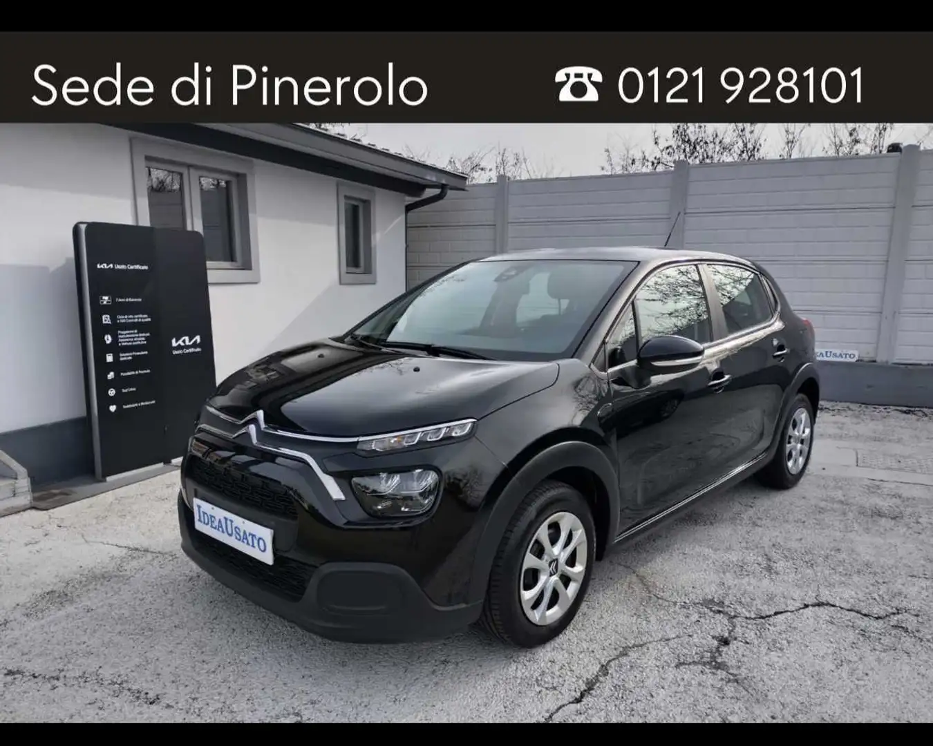 Citroen C3 1.2 PureTech Live Negro - 1