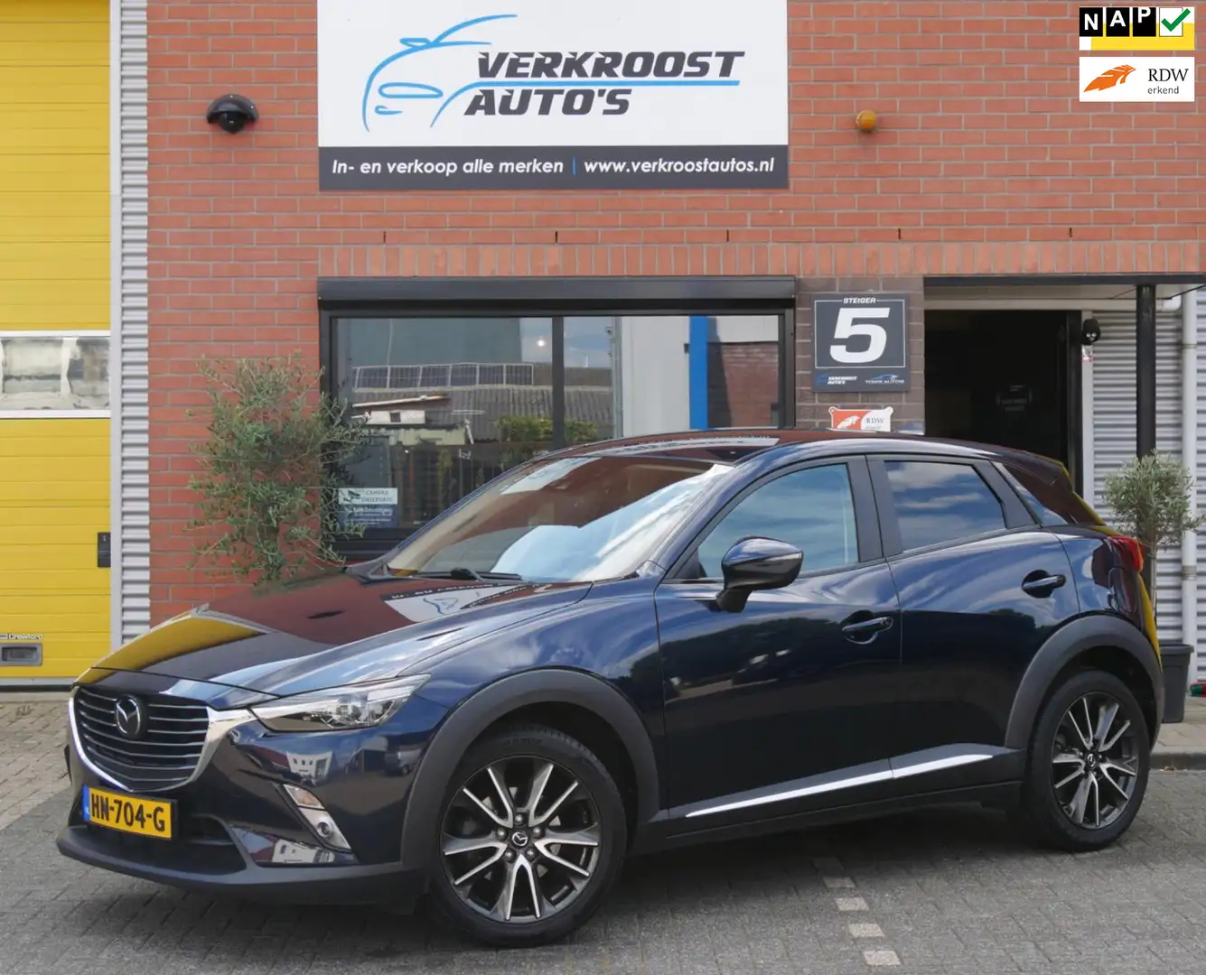 Mazda CX-3 2.0 SkyActiv-G 120 GT-M. navi. blindspot. camera. Bleu - 1