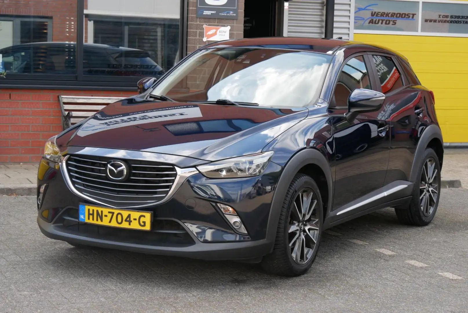 Mazda CX-3 2.0 SkyActiv-G 120 GT-M. navi. blindspot. camera. Bleu - 2