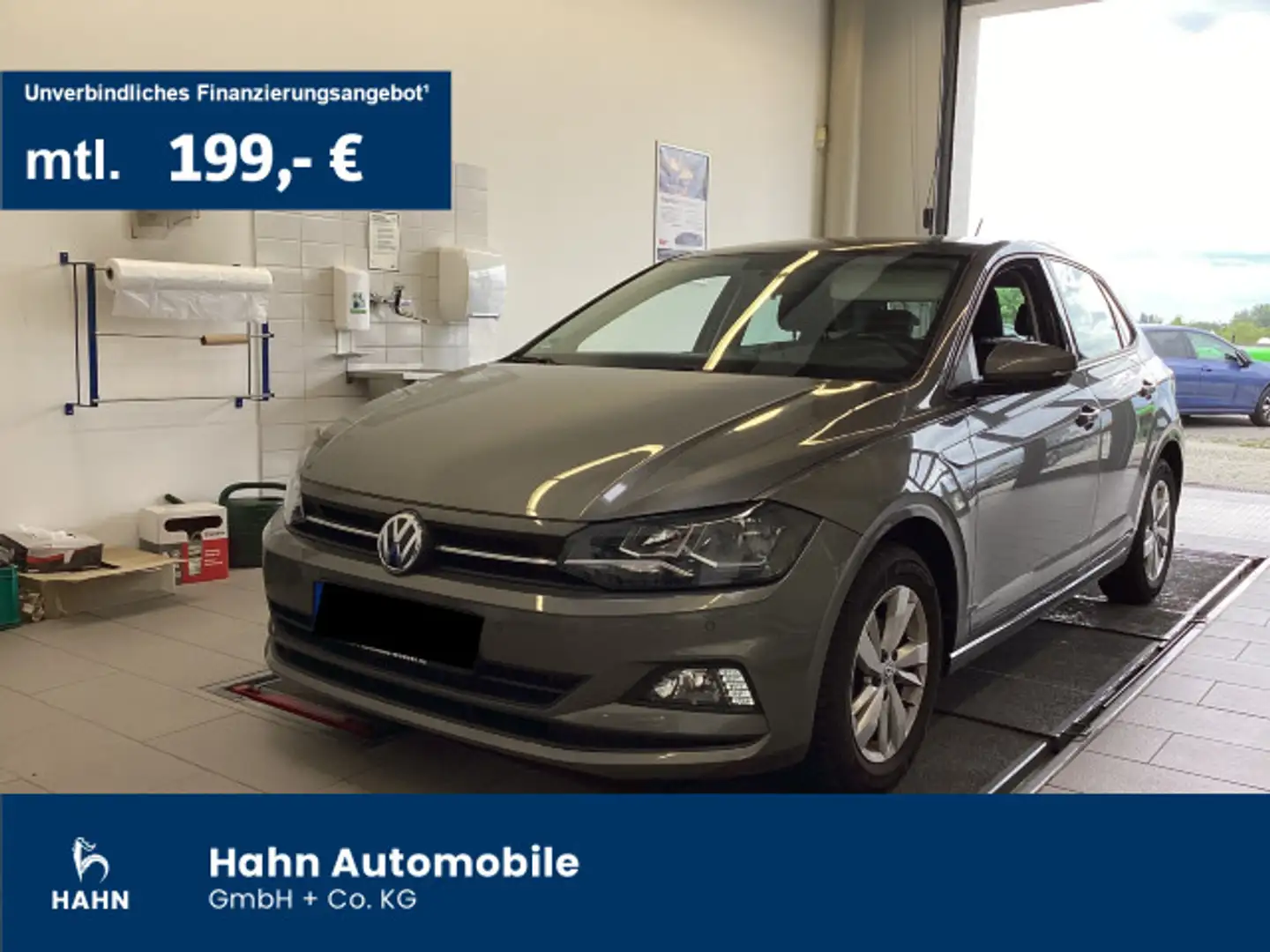 Volkswagen Polo 1.0TSI Comfortline Einparkh Klima Sitzh Rad Grau - 1