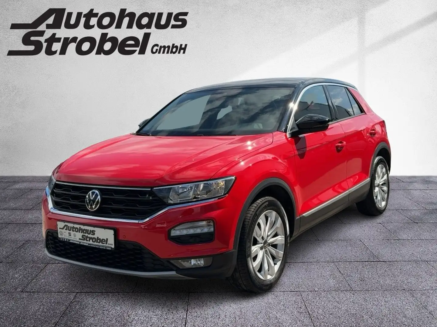 Volkswagen T-Roc 1.5 TSI Sport AHK Navi Kamera Lane Ass. Bl Rot - 2