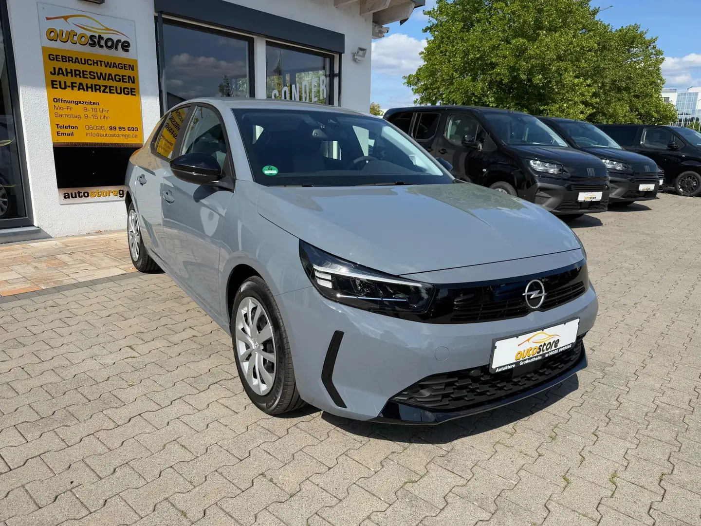 Opel Corsa F 1.2 Turbo Edition 74 kW (101 PS), Autom. 8-Ga... Grau - 2