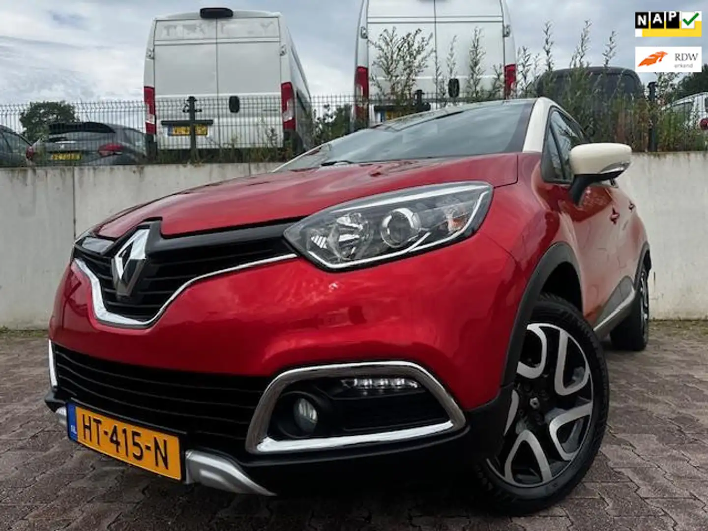 Renault Captur 0.9 TCe Xmod/LEDER/CAMERA/PDC/NAVI/DEALER ONDERHOU Czerwony - 1