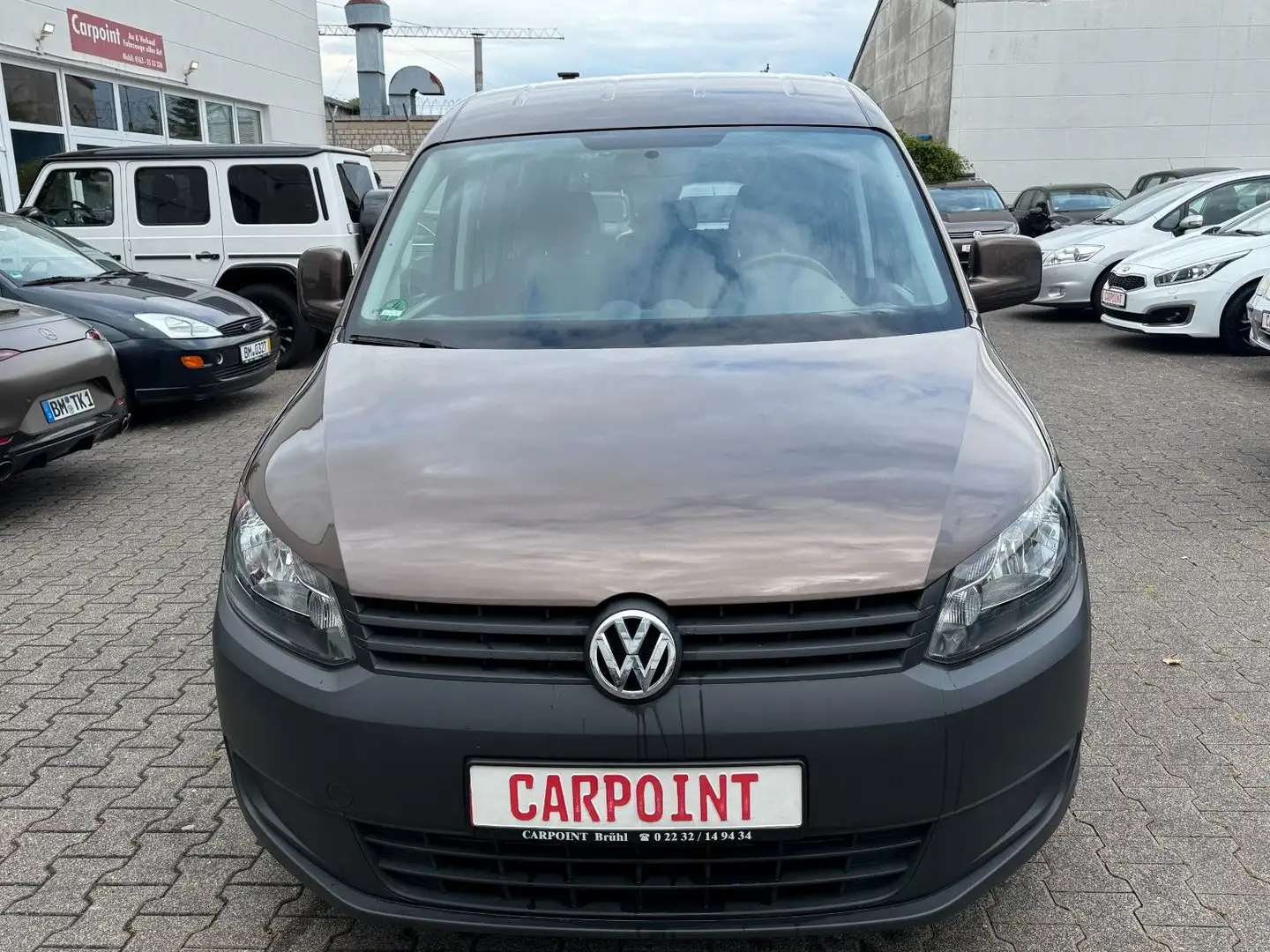 Volkswagen Caddy Kasten/Kombi Trendline KLIMA/7 SITZER/AHK Braun - 2