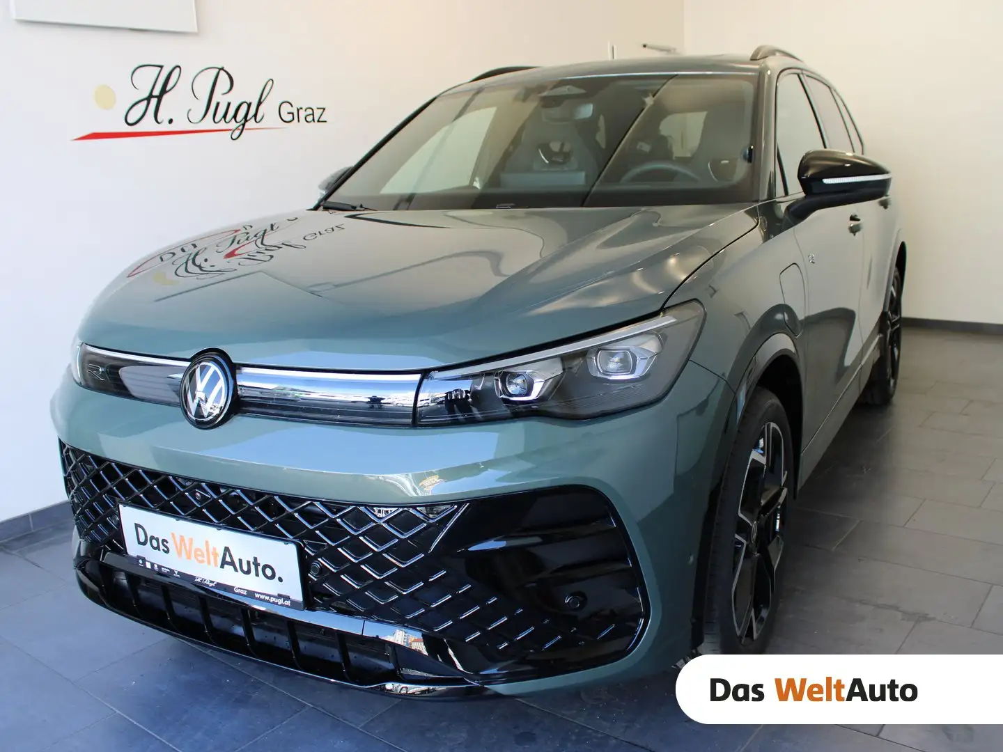 Volkswagen Tiguan Sport eHybrid DSG 150 kW Grün - 1