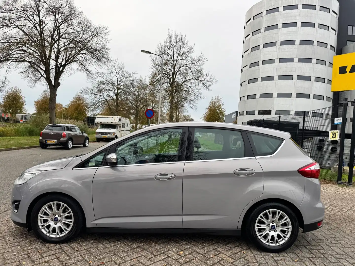 Ford C-Max 1.6 EcoBoost Titanium|1STE EIG|AIRCO|PSENSOR|CRUIS Grijs - 2