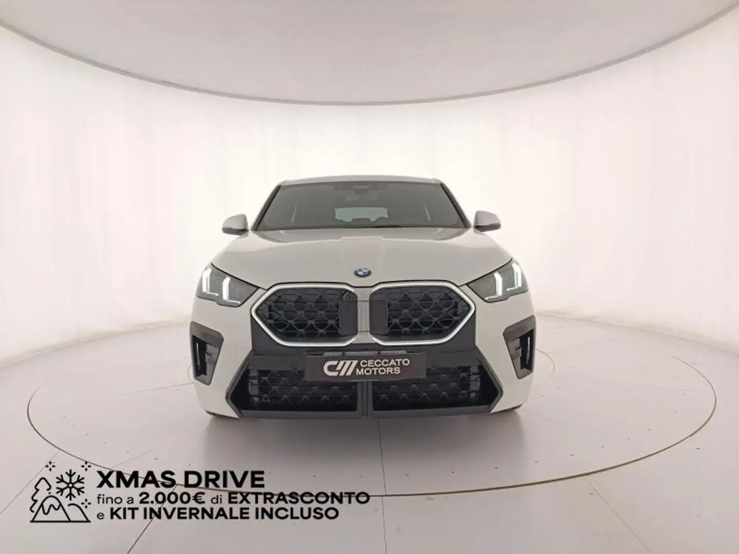 BMW X2 X2 xdrive 20d 48V MSport auto Bianco - 2