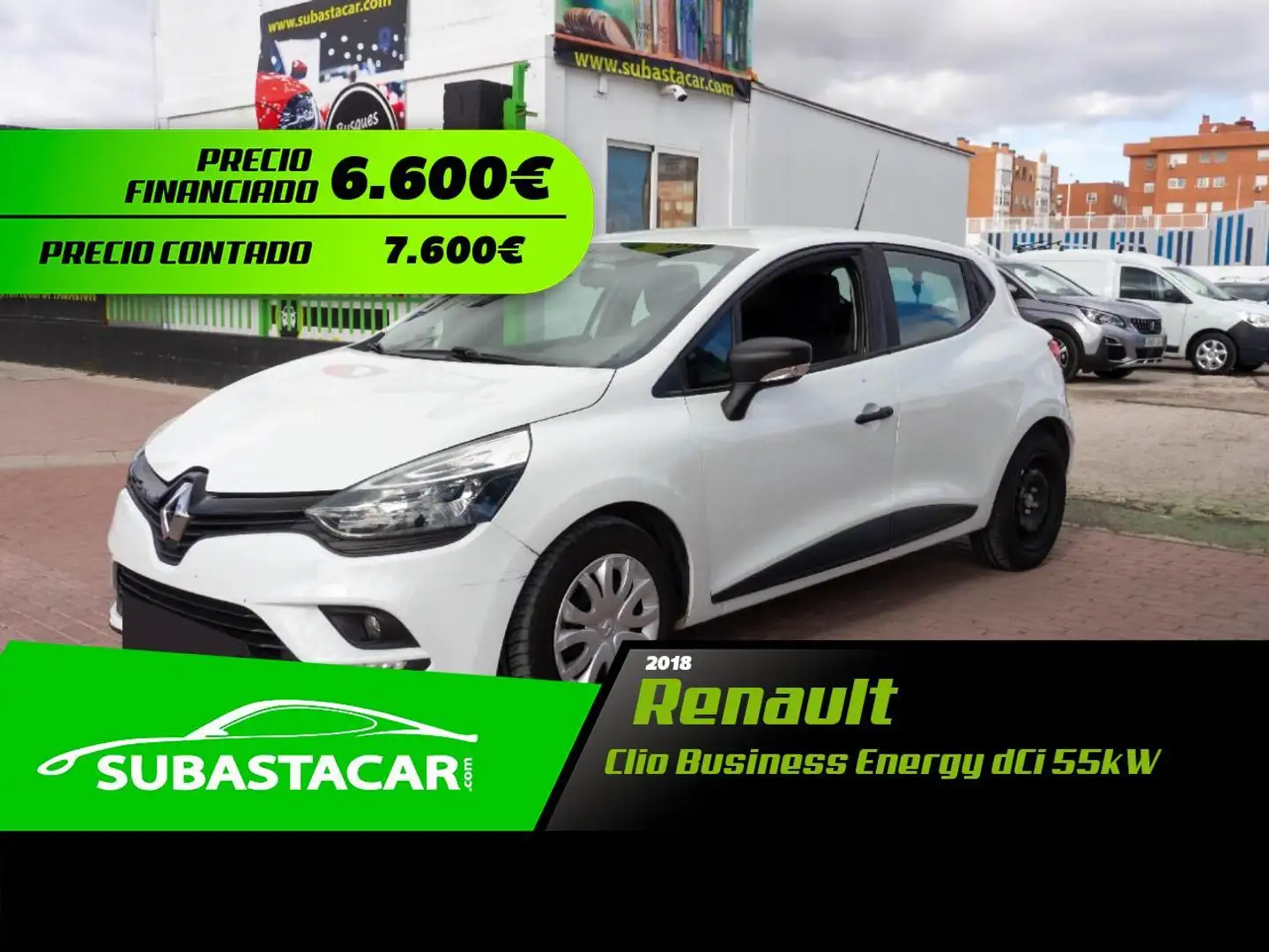 Renault Clio 1.5dCi SS Energy Business 55kW Alb - 1