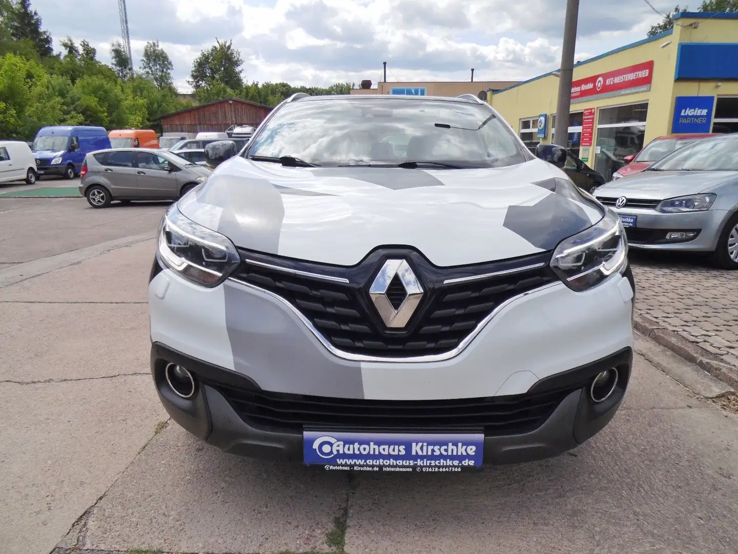 Renault Kadjar Crossborder/Navi/Kamera/Pano/Leder Weiß - 2