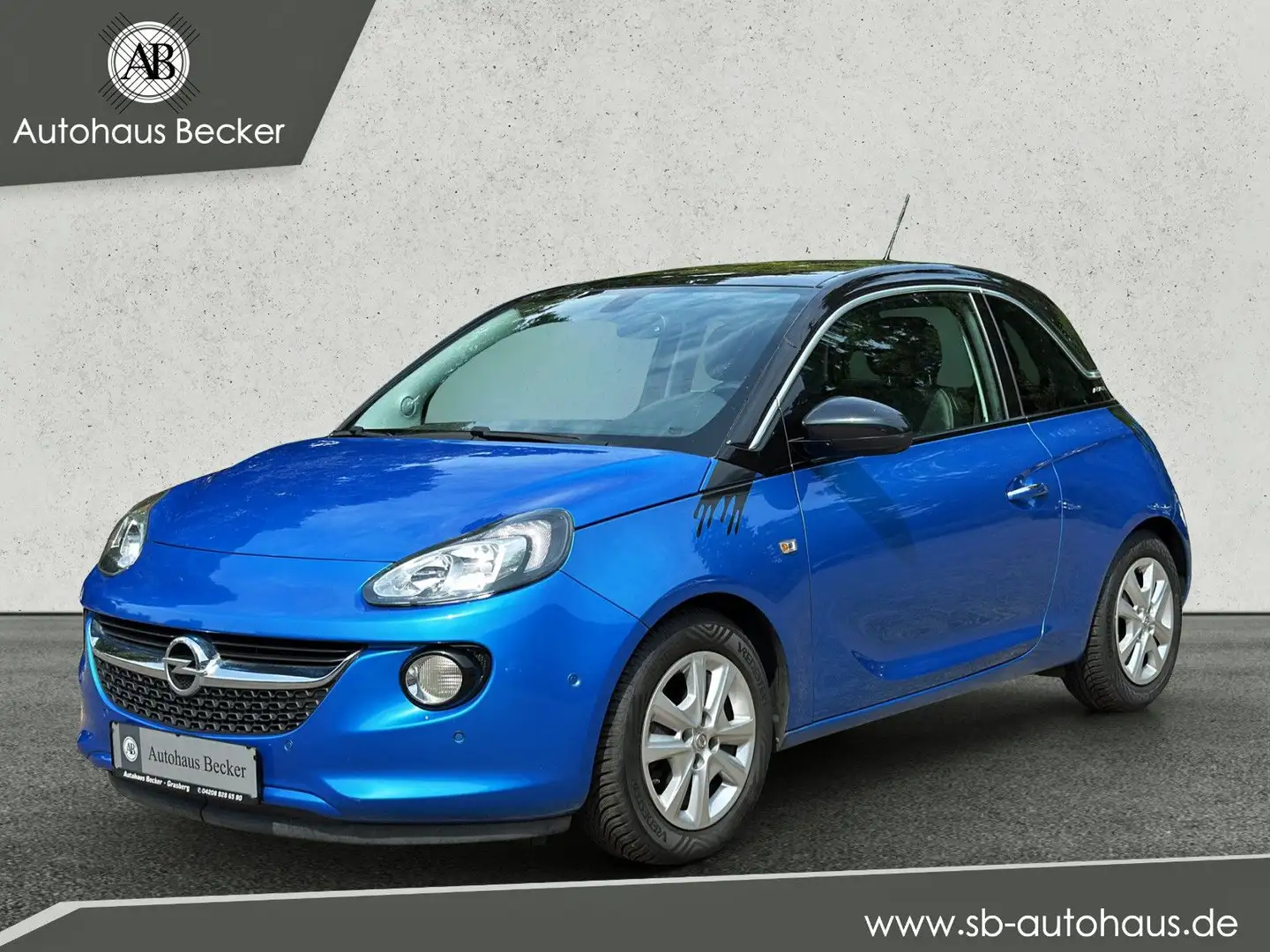 Opel Adam Unlimited+KLIMA+TEMPOM.+PDC+MIRROR-LINK+ Bleu - 1