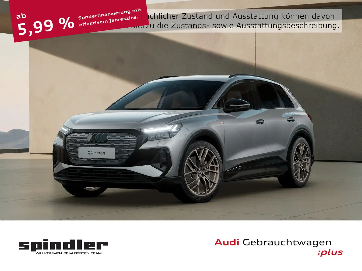 Audi Q4 e-tron edition one 45 quattro / Sonos, Matrix Gris - 1