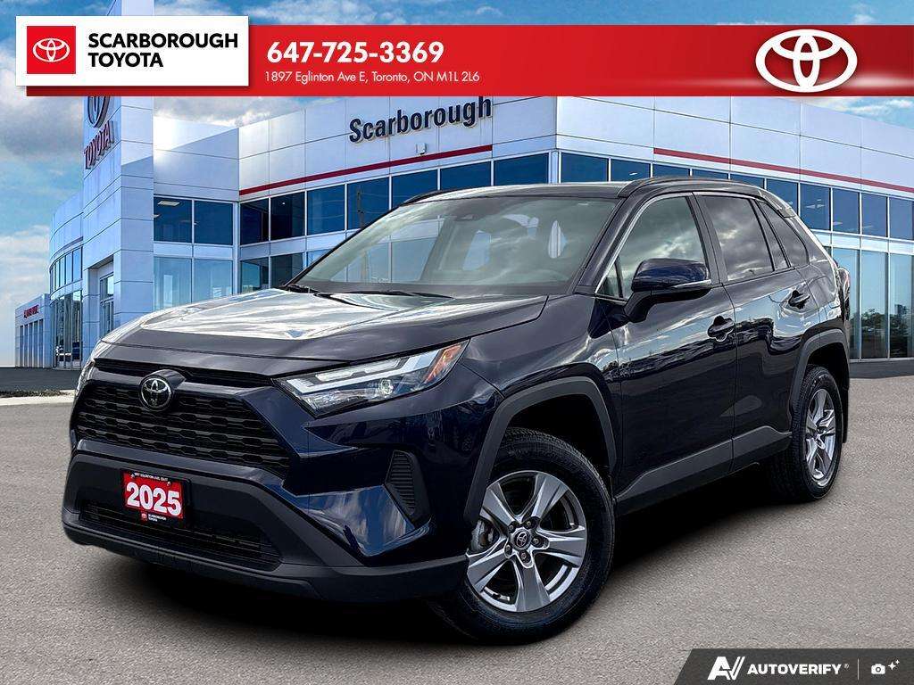 Blue 2025 Toyota RAV4 SUV / Crossover All-Wheel Drive 8-Speed Automatic
